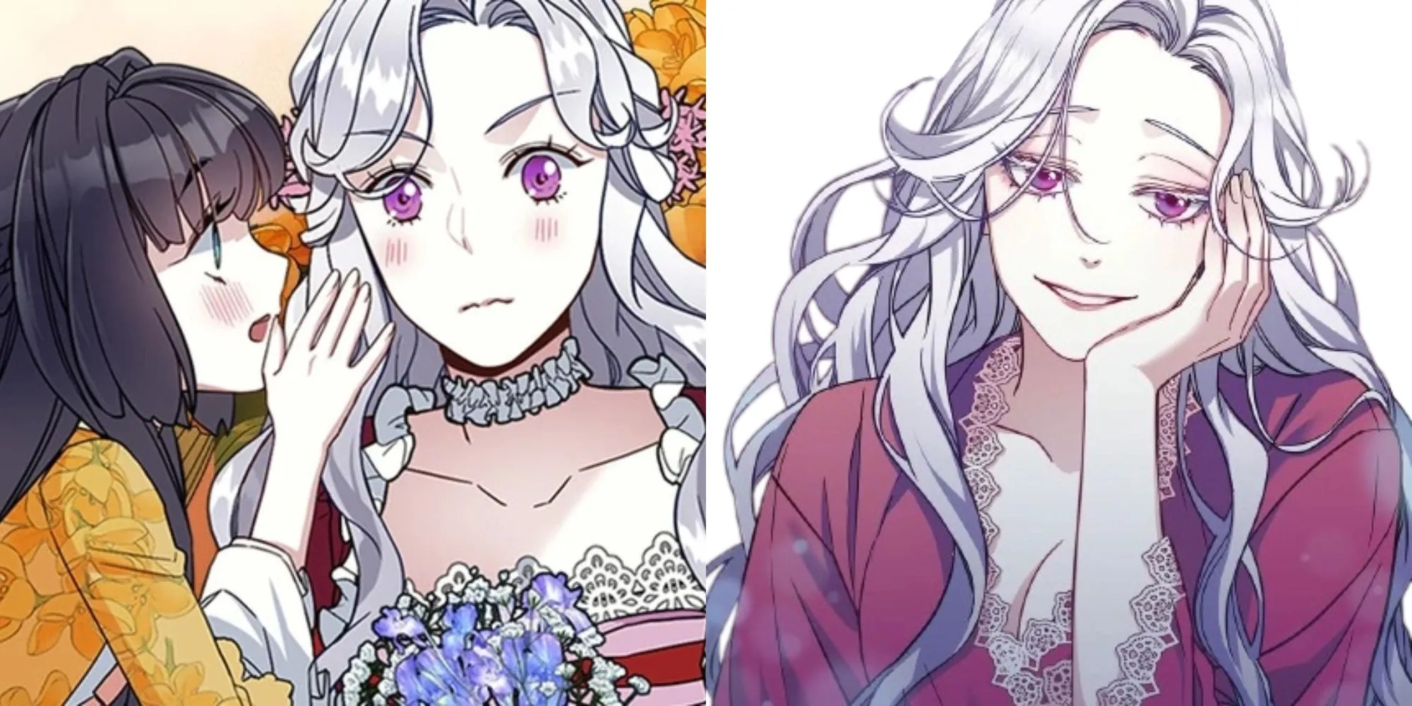 Abigail Freidkin cùng công chúa Blanche trong Manhwa Not-Sew-Wicked Stepmom, tập trung vào may vá và tình cảm gia đình