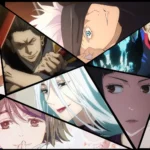 Ảnh tập hợp các nhân vật chính trong series Jujutsu Kaisen