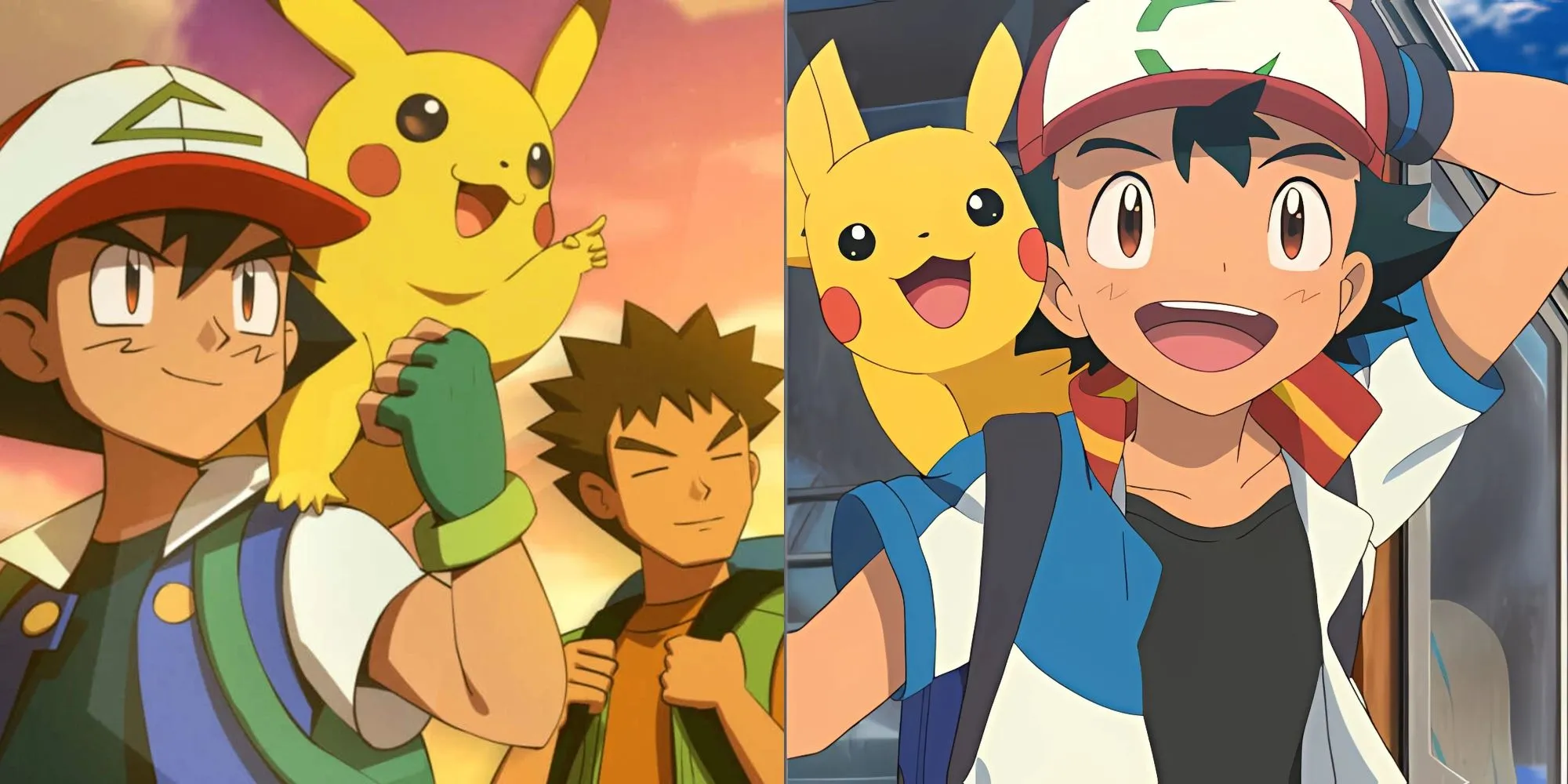 Ash Ketchum và Pikachu chuẩn bị tham gia một trận đấu Pokémon