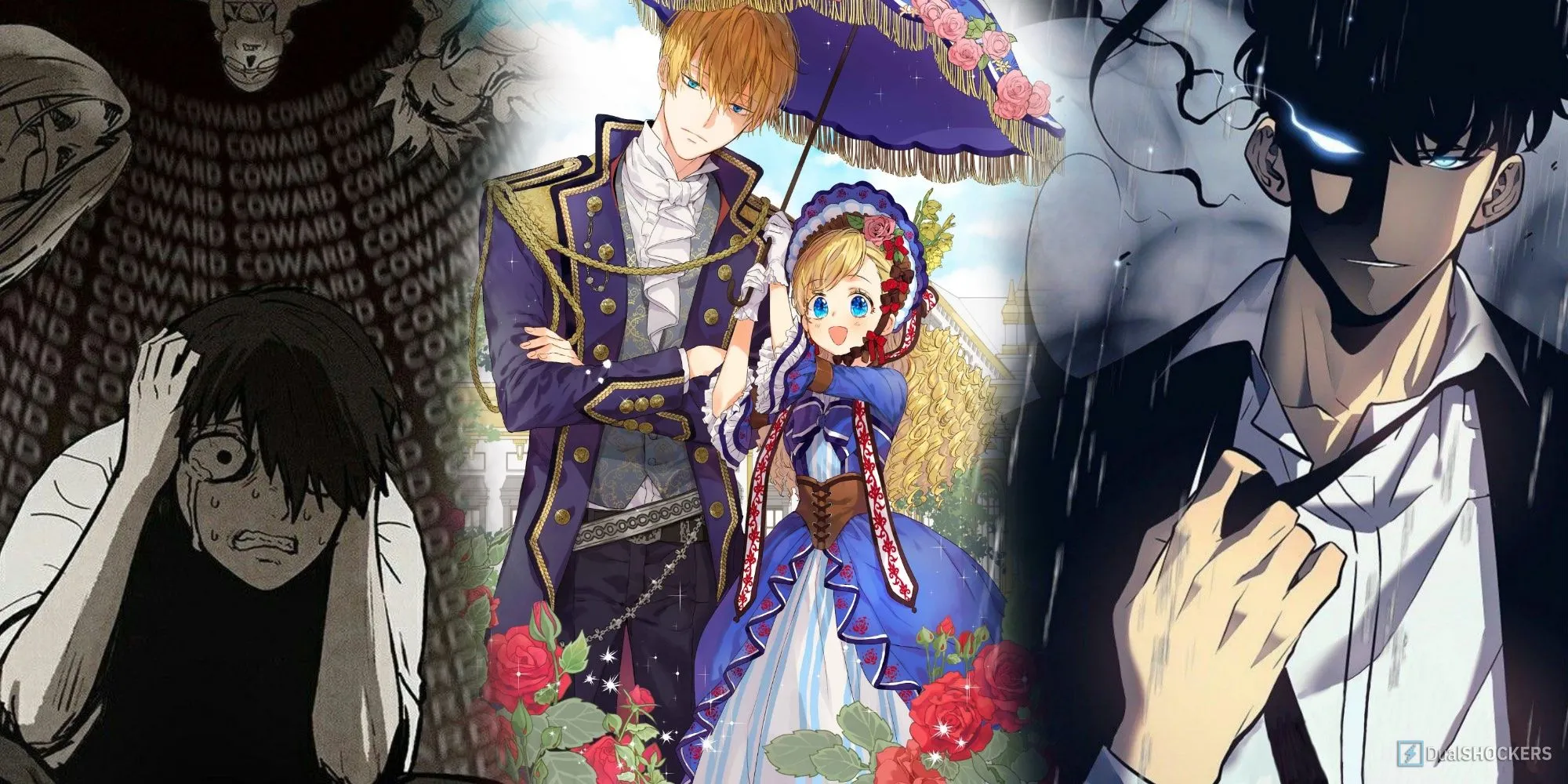Best completed manhwa, Bastard, who made me a princess, solo leveling