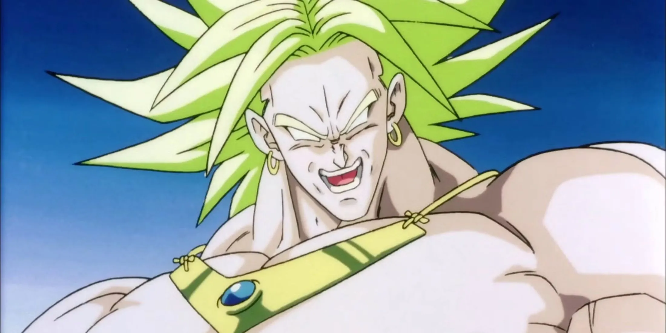 Broly ở dạng Legendary Super Saiyan trong phim Dragon Ball Z cũ