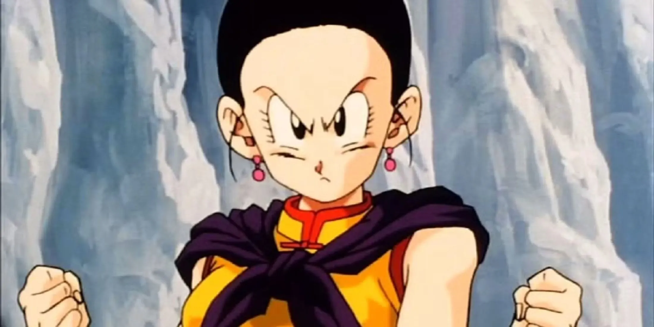 Chi Chi, vợ của Goku, với phong thái nghiêm khắc trong Dragon Ball Z