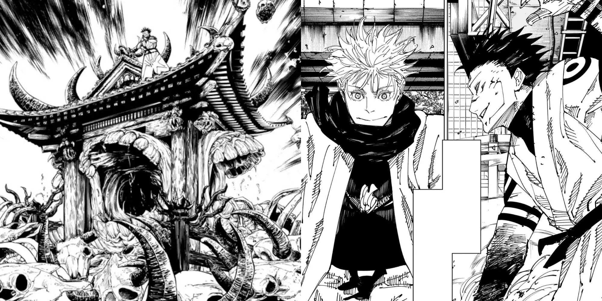 Cuộc đối đầu huyền thoại Gojo vs Sukuna trong arc Shinjuku Showdown