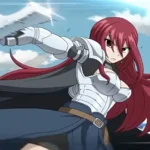 Erza Scarlet với giáp trụ trong Fairy Tail