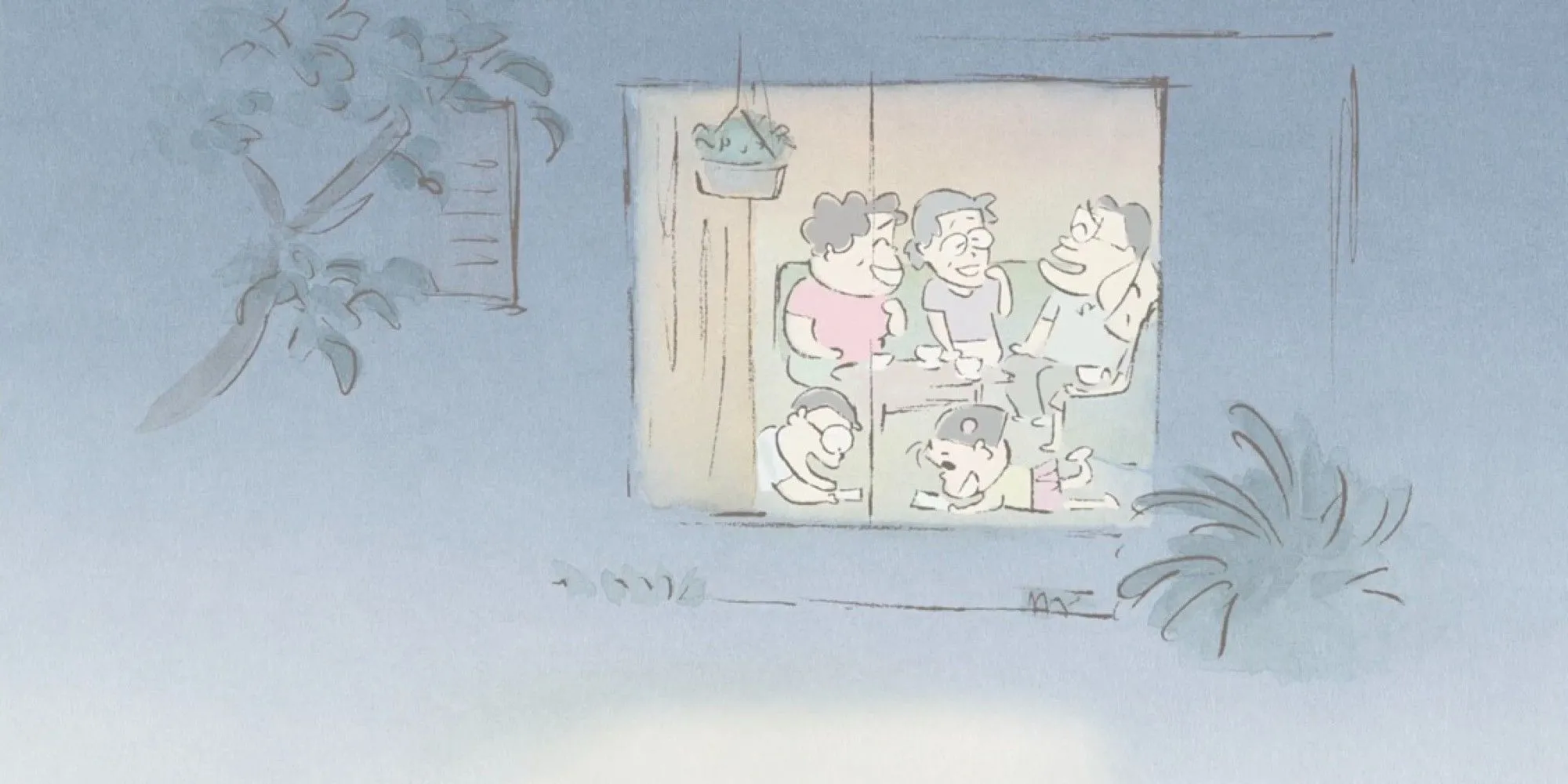 Gia đình Yamada với phong cách đồ họa độc đáo trong phim My Neighbors The Yamadas