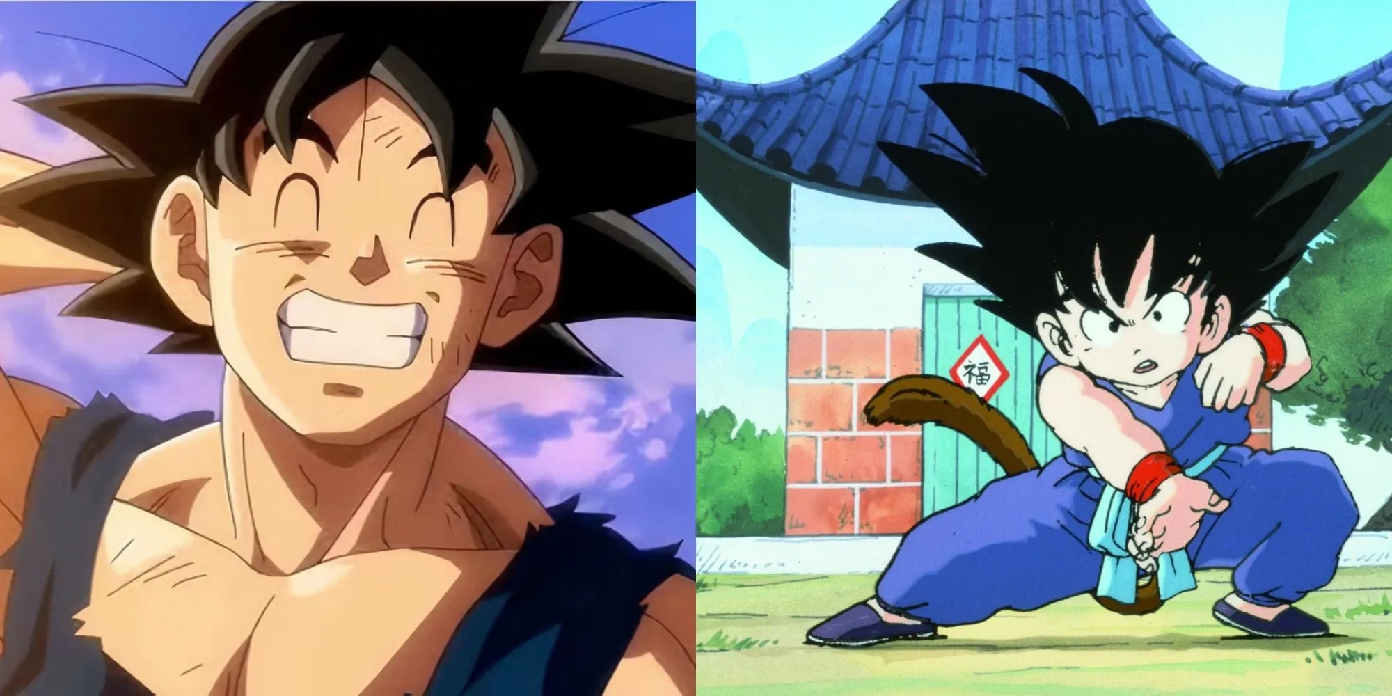 Goku trong trang phục võ đạo đặc trưng của Dragon Ball Z