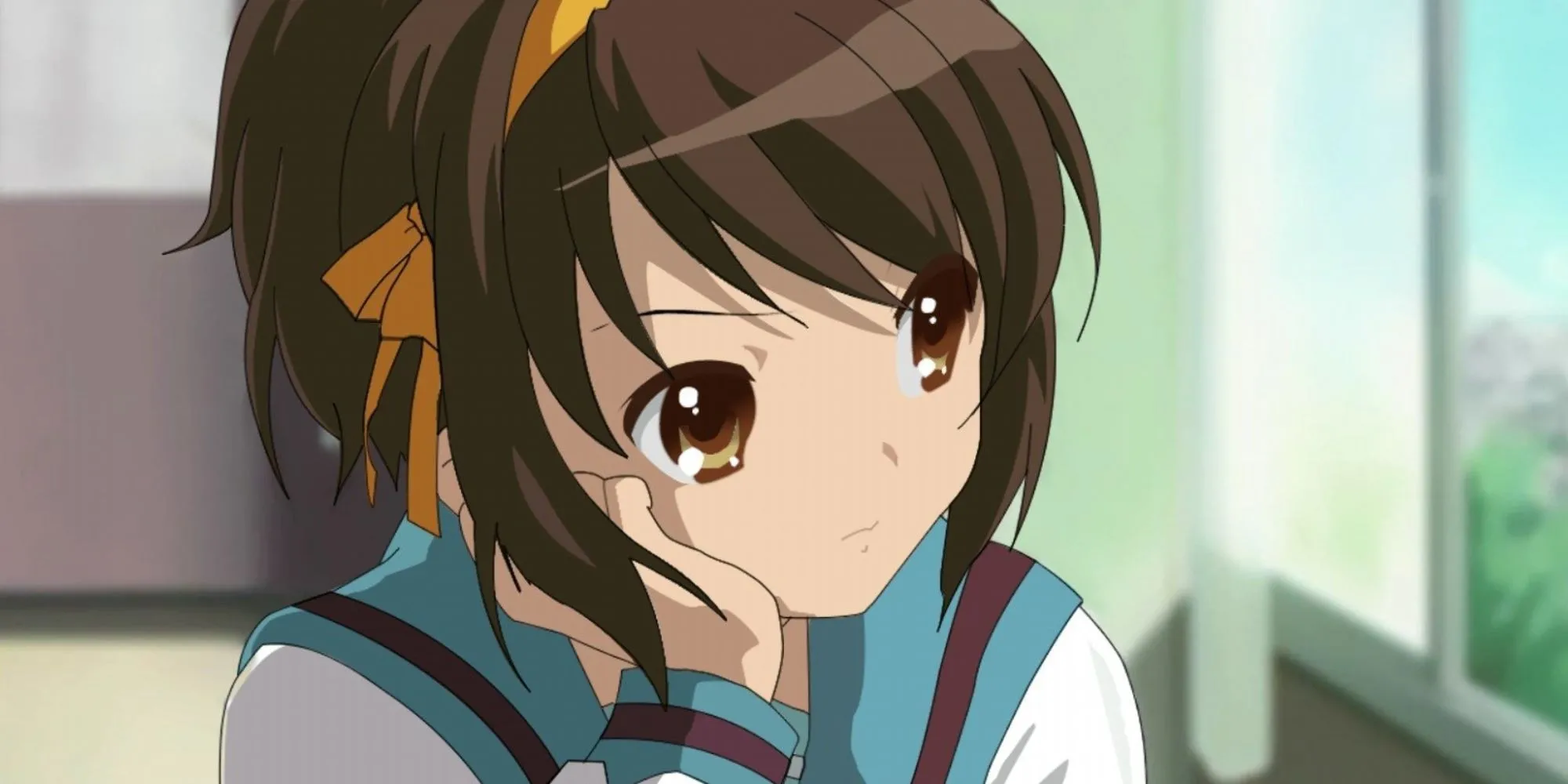 Haruhi Suzumiya, cô gái có sức mạnh thay đổi thực tại trong series The Melancholy of Haruhi Suzumiya