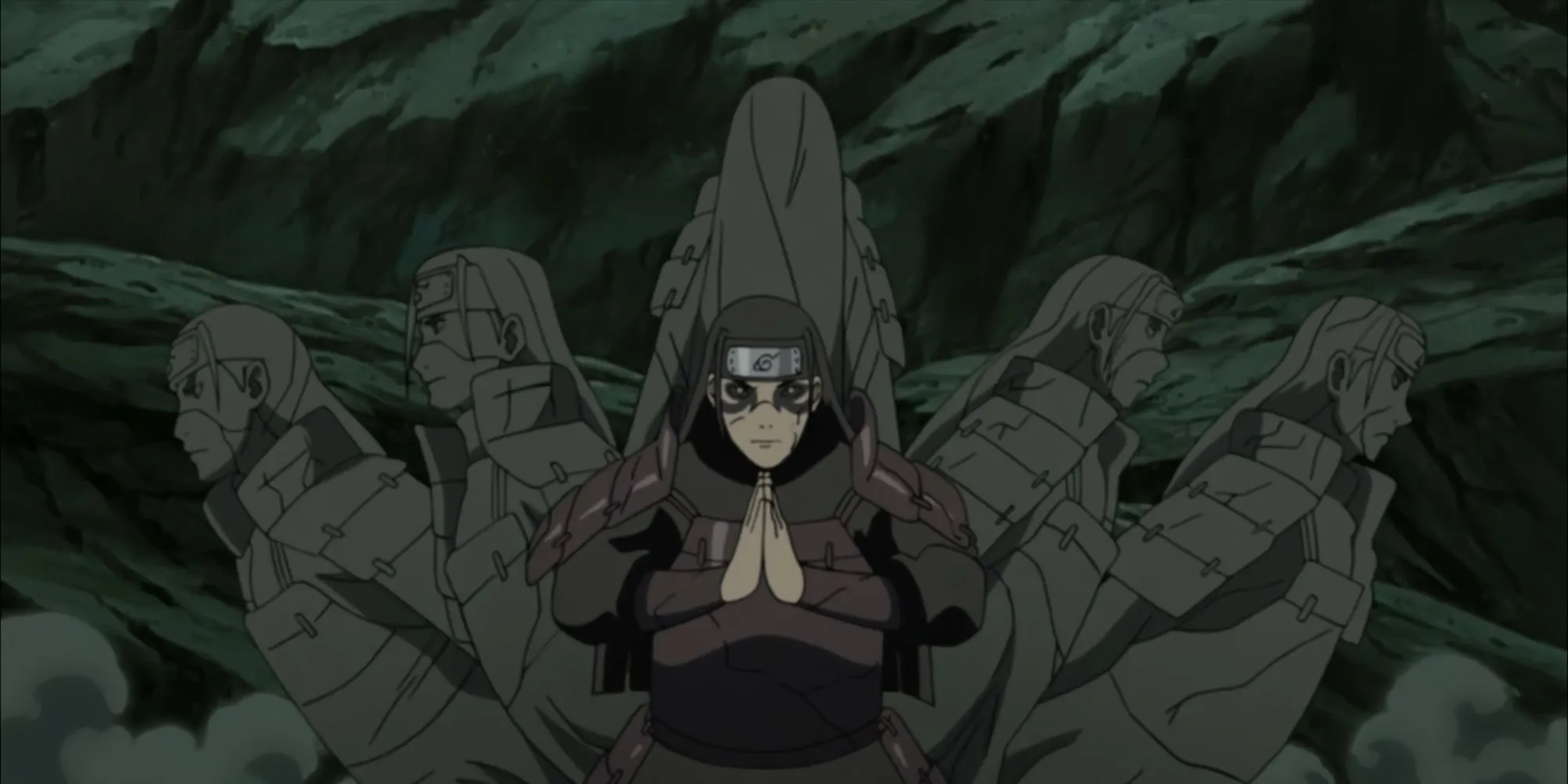 Hashirama Senju, Hokage Đệ Nhất, sử dụng Mộc độn trong Naruto