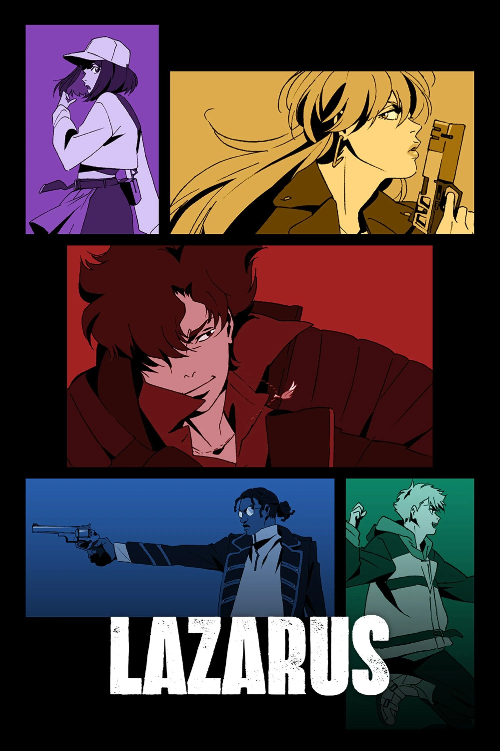 Hình ảnh poster anime Lazarus cập nhật