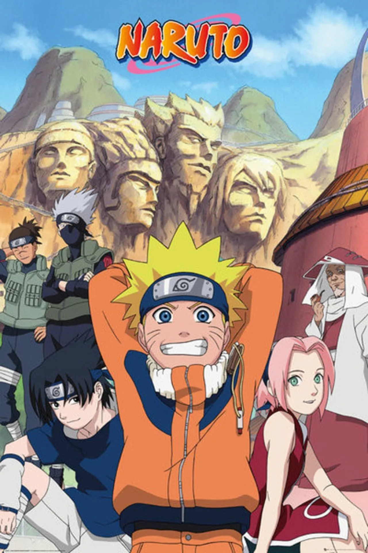 Hình ảnh quảng bá cho series anime Naruto (2002)