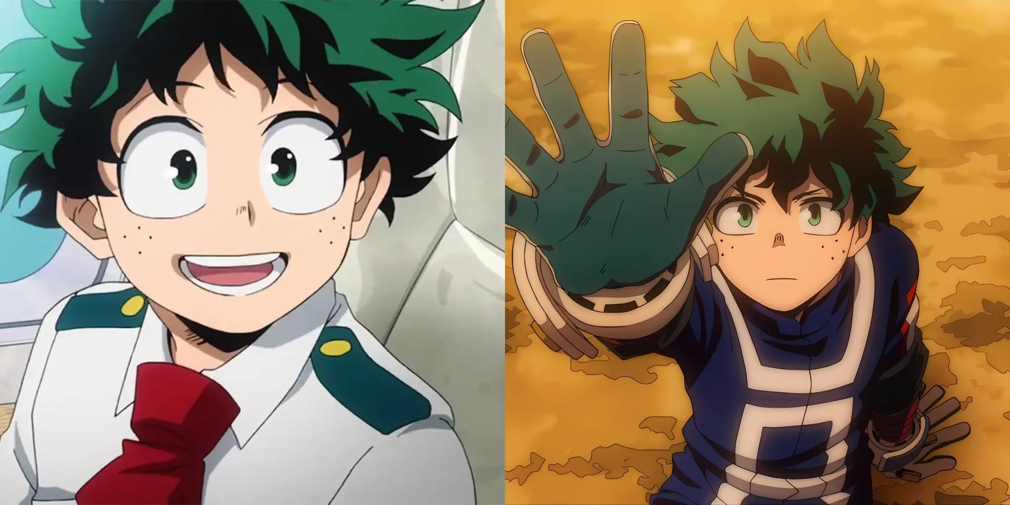 Izuku Midoriya (Deku) cùng các học viên lớp 1-A trong anime My Hero Academia