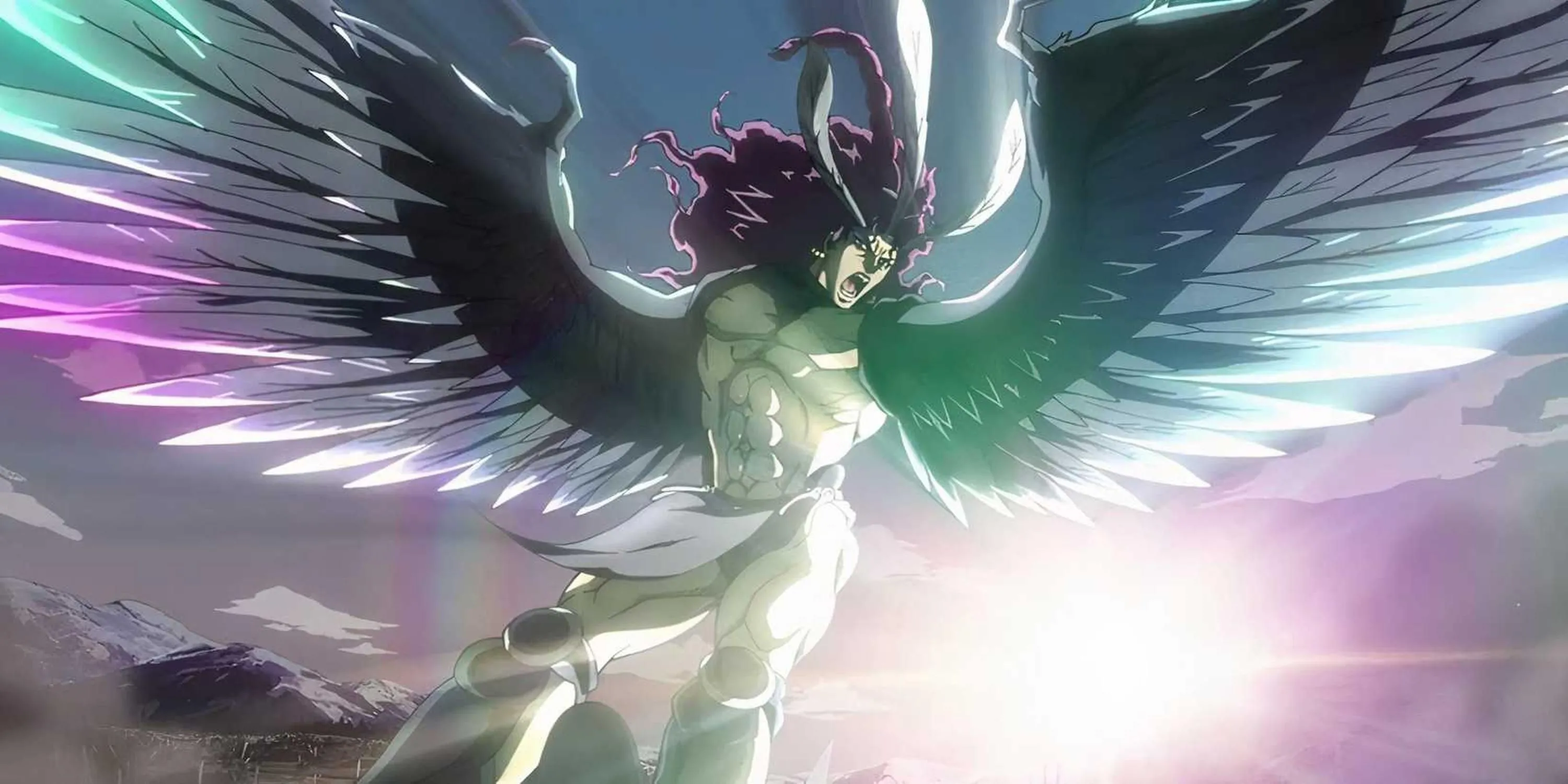 Kars trong hình dạng Sinh Vật Tối Thượng từ JoJo's Bizarre Adventure