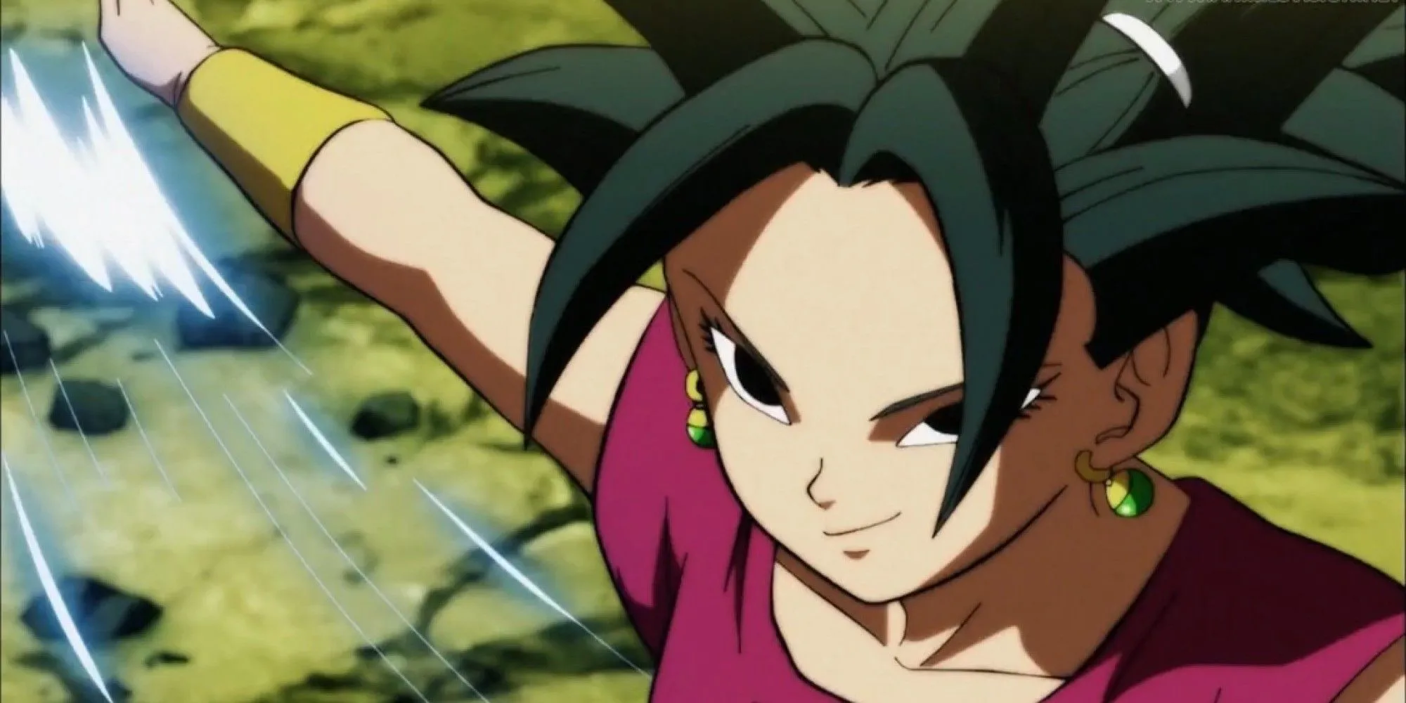 Kefla, sự hợp thể Saiyan mạnh mẽ từ Dragon Ball Super tung đòn năng lượng