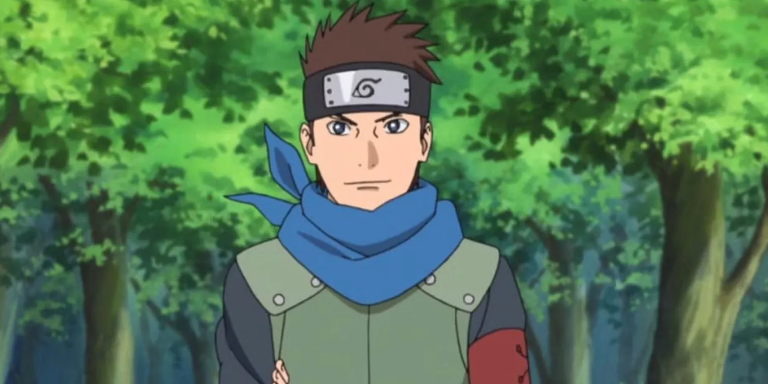 Konohamaru Sarutobi trong lốt Jounin, cháu trai Hokage Đệ Tam và đệ tử của Naruto