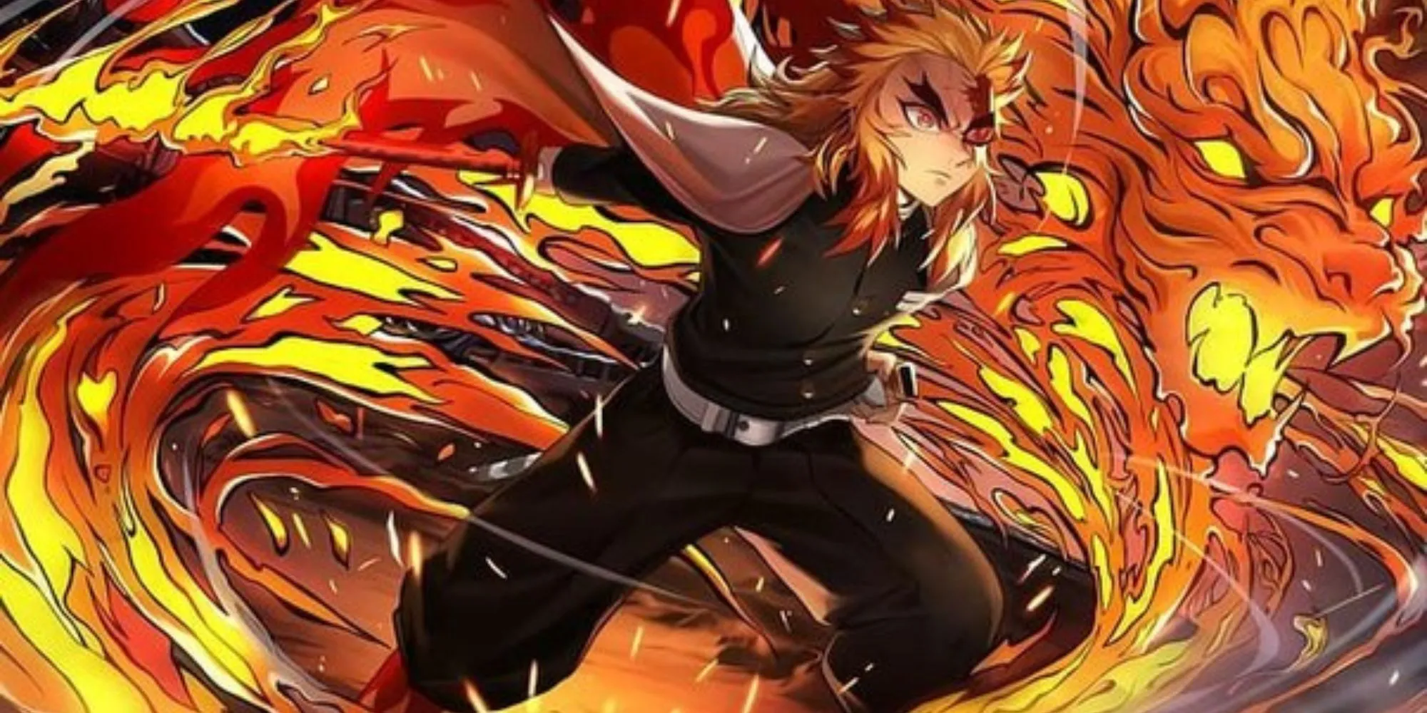 Kyojuro Rengoku, Viêm Trụ, với sức mạnh Hơi Thở Của Lửa