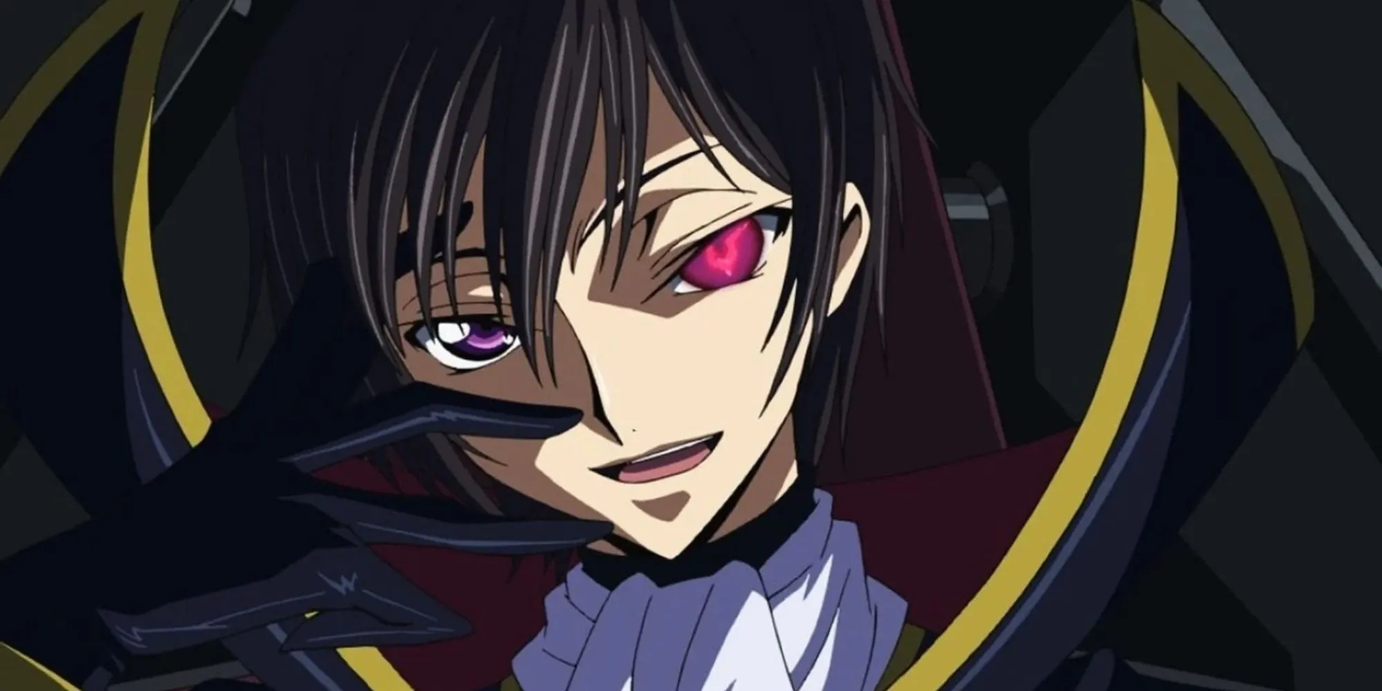 Lelouch Lamperouge trong Code Geass, người lãnh đạo Zero với sức mạnh Geass