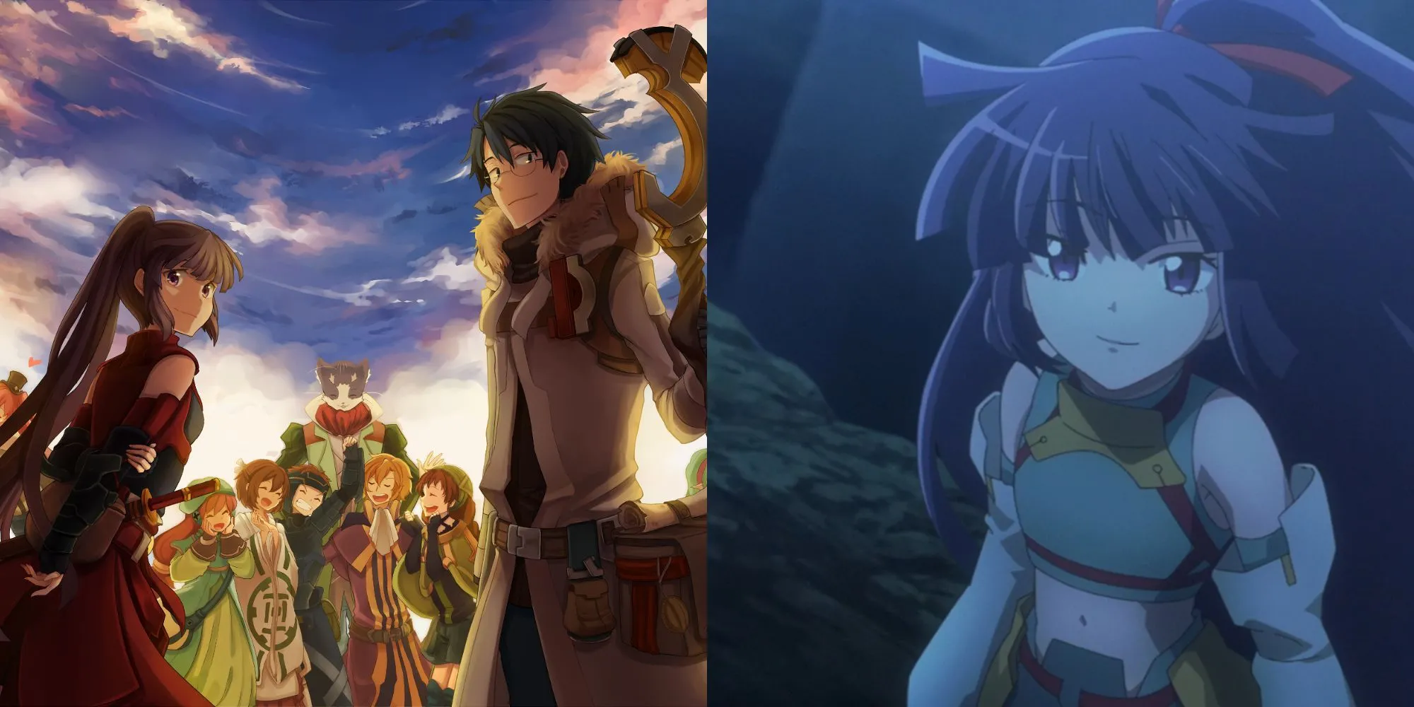 Log Horizon - Shiroe cùng các thành viên Bàn Tròn thảo luận về quản lý thành phố trong game Elder Tale