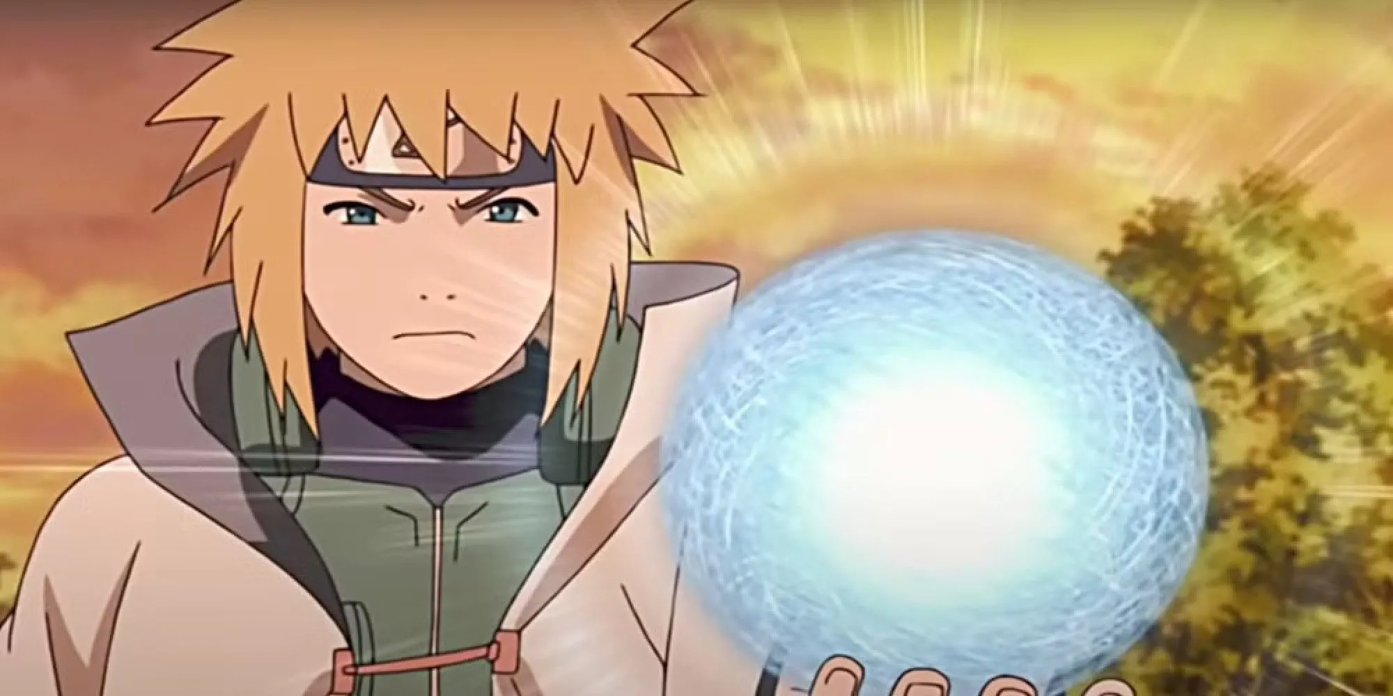 Minato Namikaze (Hokage Đệ Tứ) chuẩn bị sử dụng Rasengan, người thầy của Đội Minato