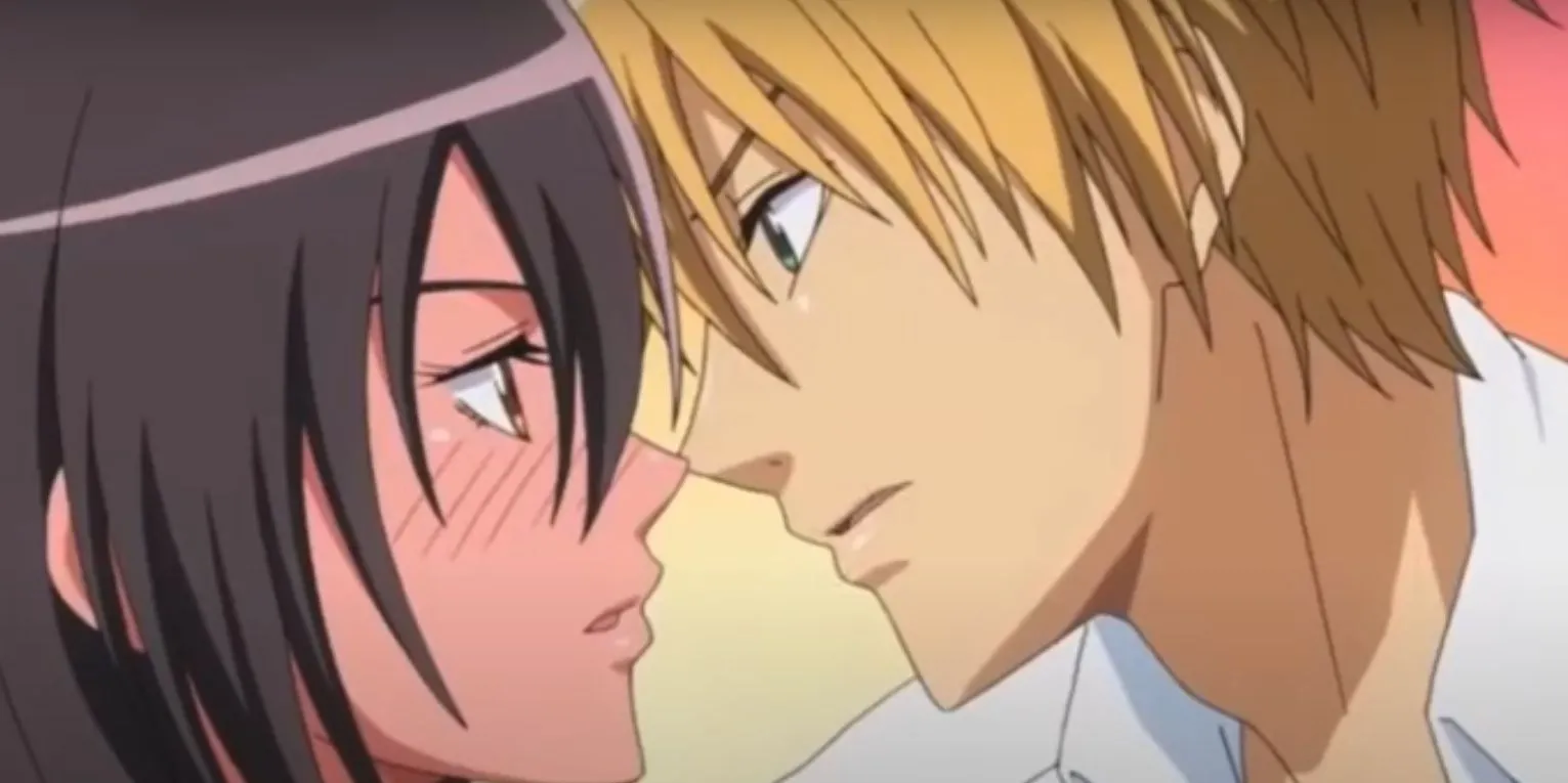 Misaki Ayuzawa và Takumi Usui đối mặt thử thách trong Kaichou wa Maid-sama!