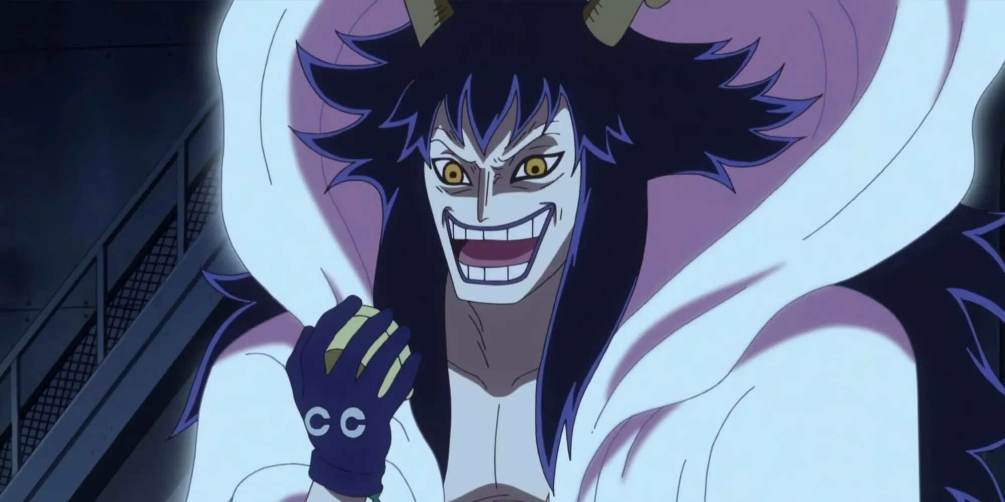 Nhà khoa học điên Caesar Clown trong One Piece