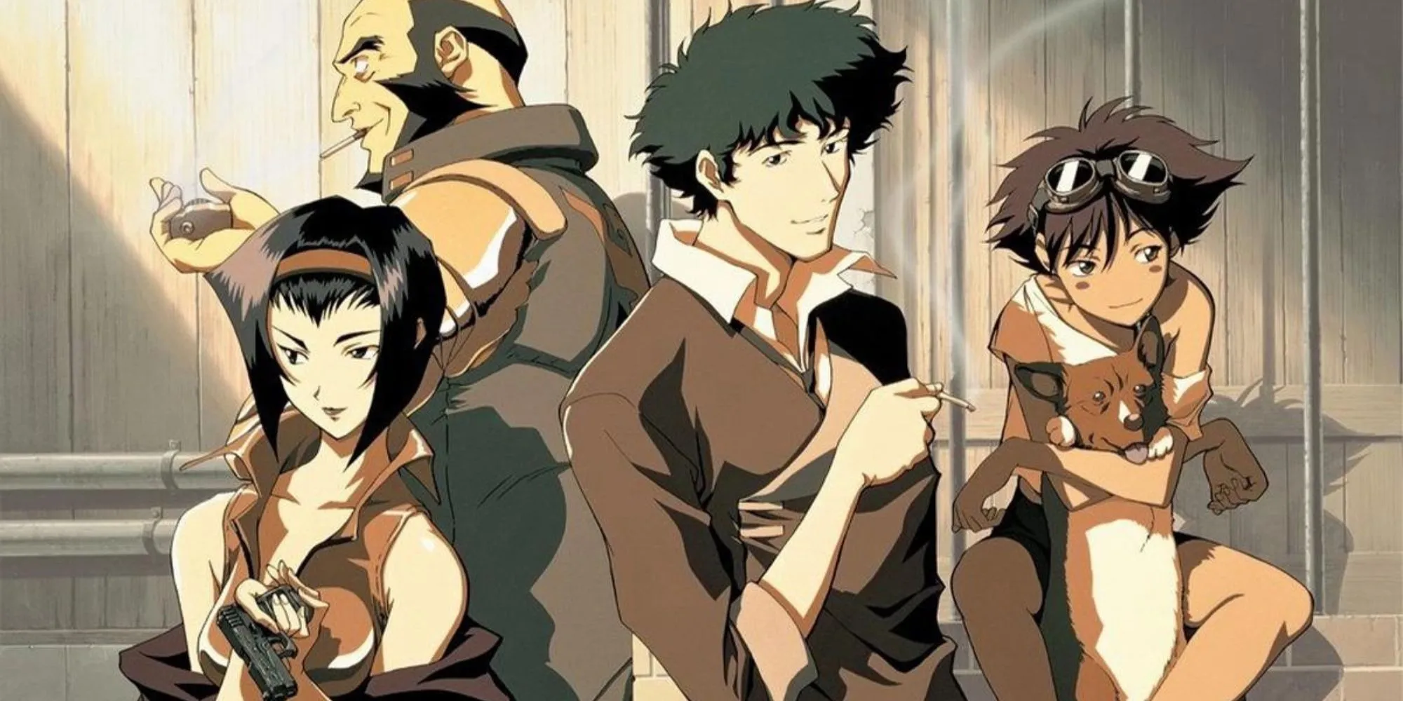Nhóm thợ săn tiền thưởng trên tàu Bebop trong series anime Cowboy Bebop.