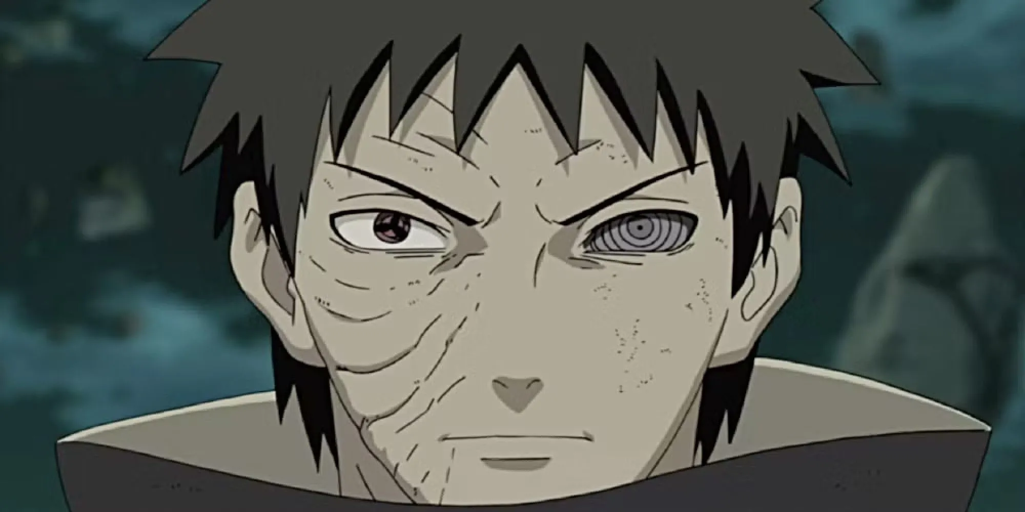 Obito Uchiha, người dùng Sharingan và Rinnegan với kỹ năng dịch chuyển Kamui