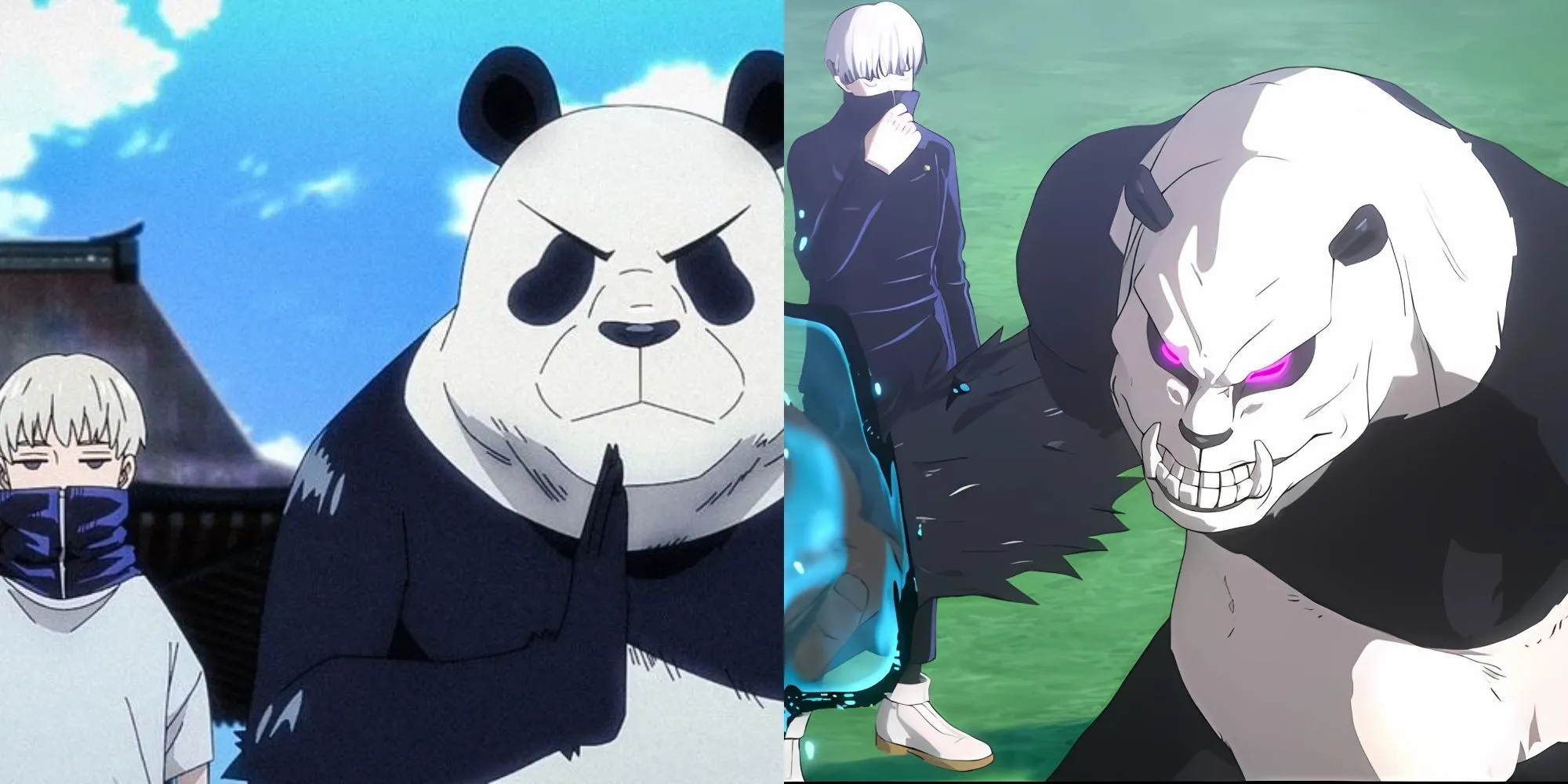 Panda và Toge Inumaki với sự kết hợp độc đáo