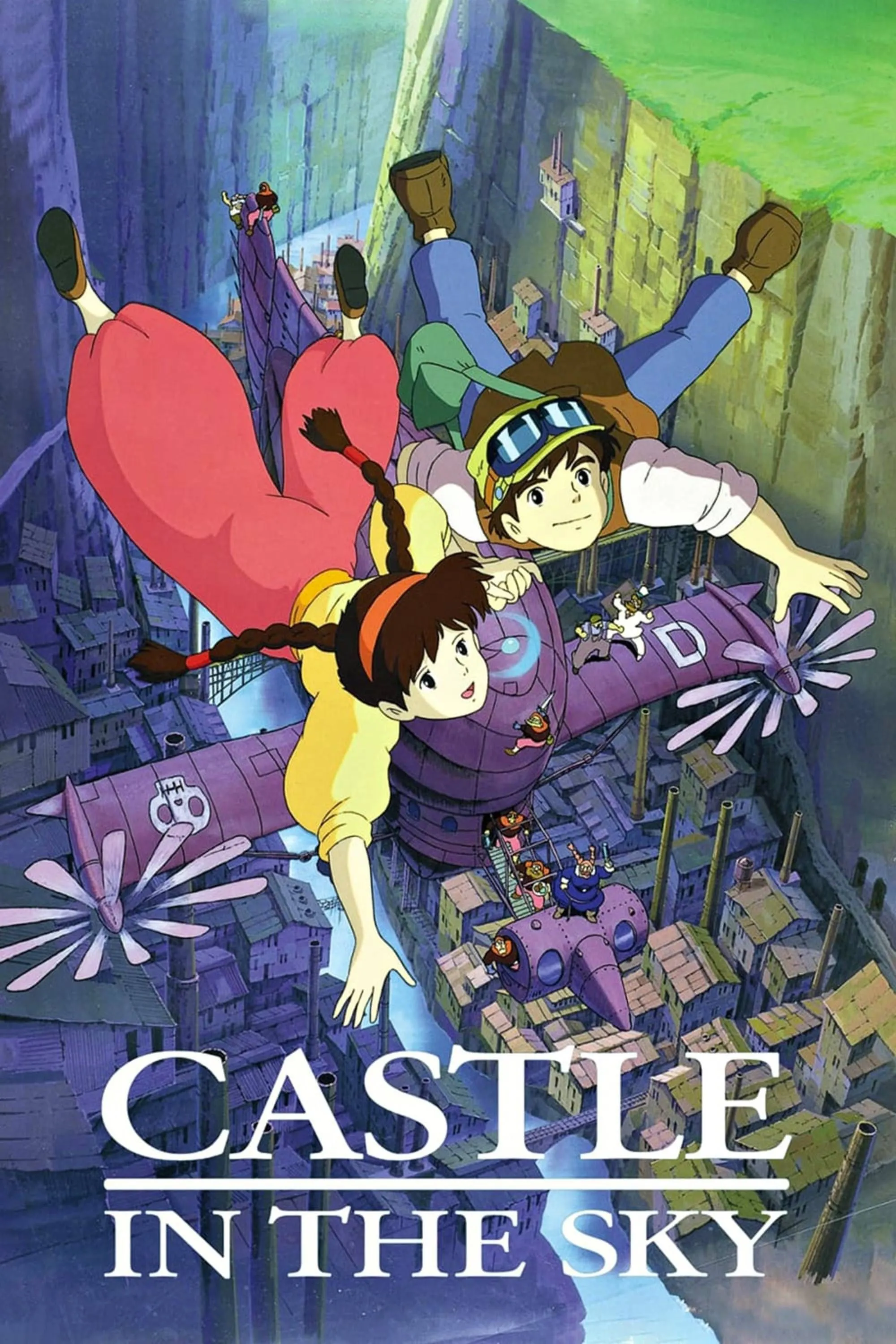 Poster phim Lâu đài trên không của Studio Ghibli