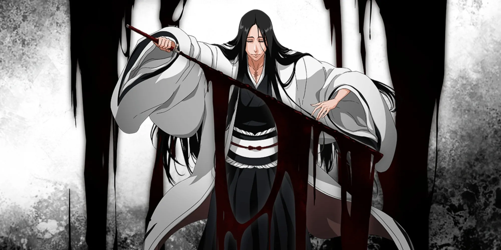 Retsu Unohana thể hiện kỹ năng chiến đấu trong một cảnh từ Bleach