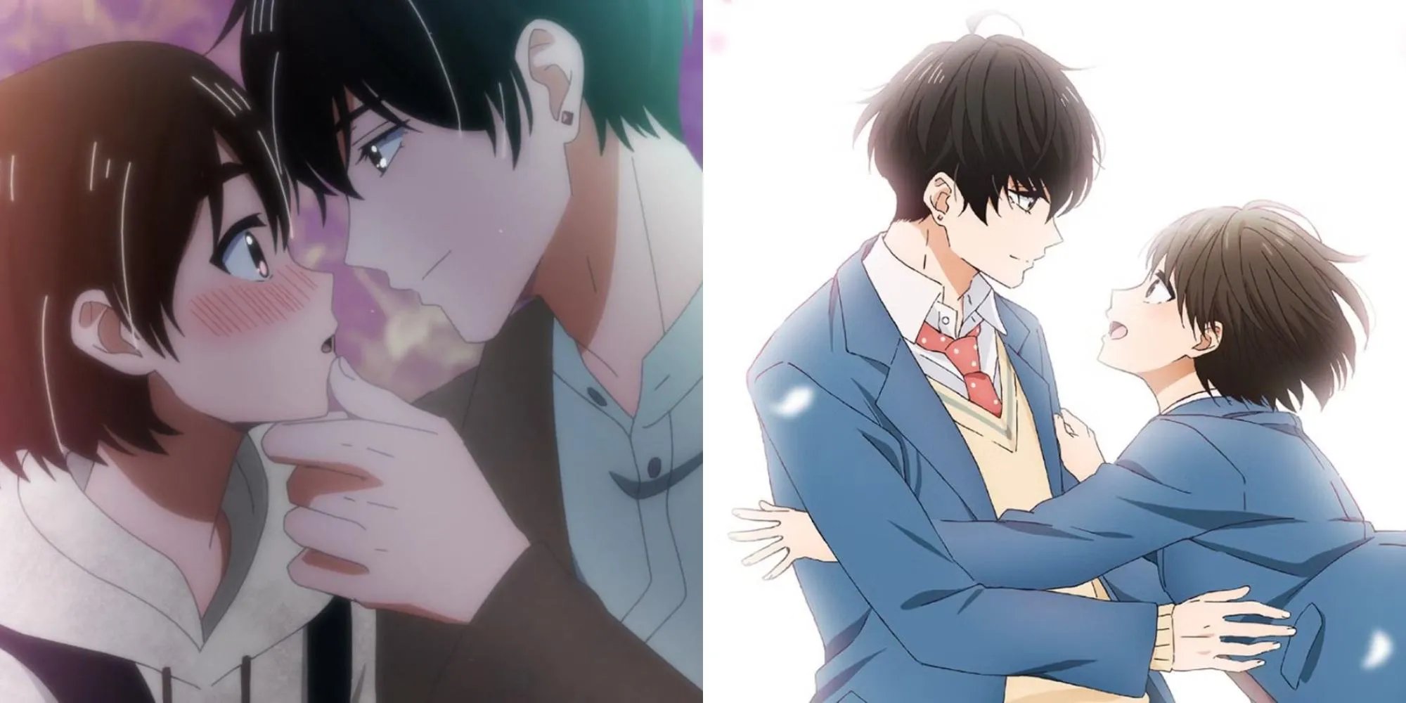 Saki Hananoi (ám ảnh) và Hotaru Hinase (ôn hòa) trong anime A Condition Called Love