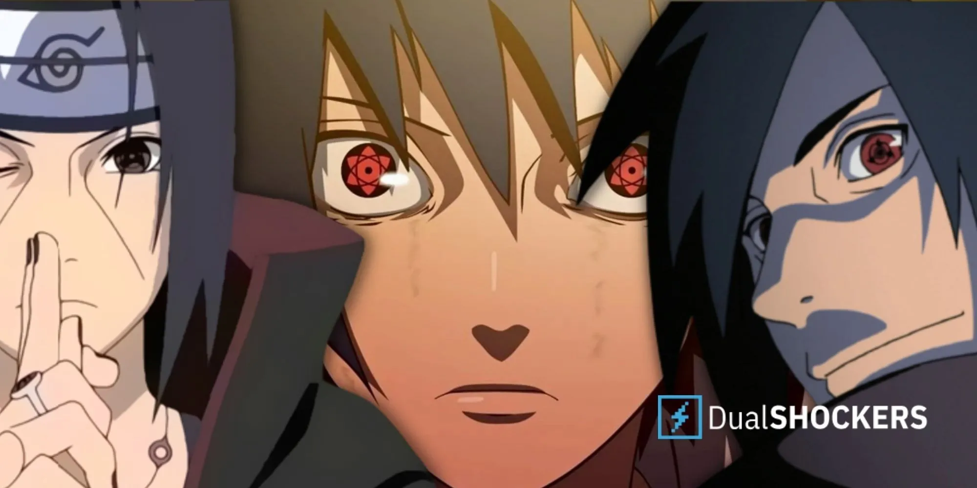Sasuke Uchiha với Sharingan, biểu tượng cho người dùng Sharingan mạnh mẽ