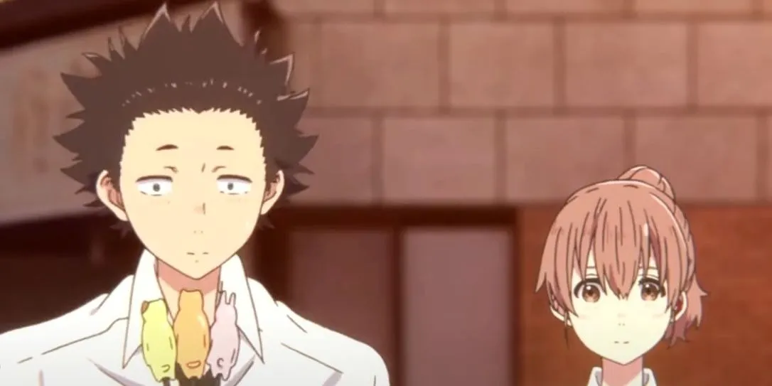 Shouko Nishimiya và Shouya Ishida chữa lành từ quá khứ trong A Silent Voice