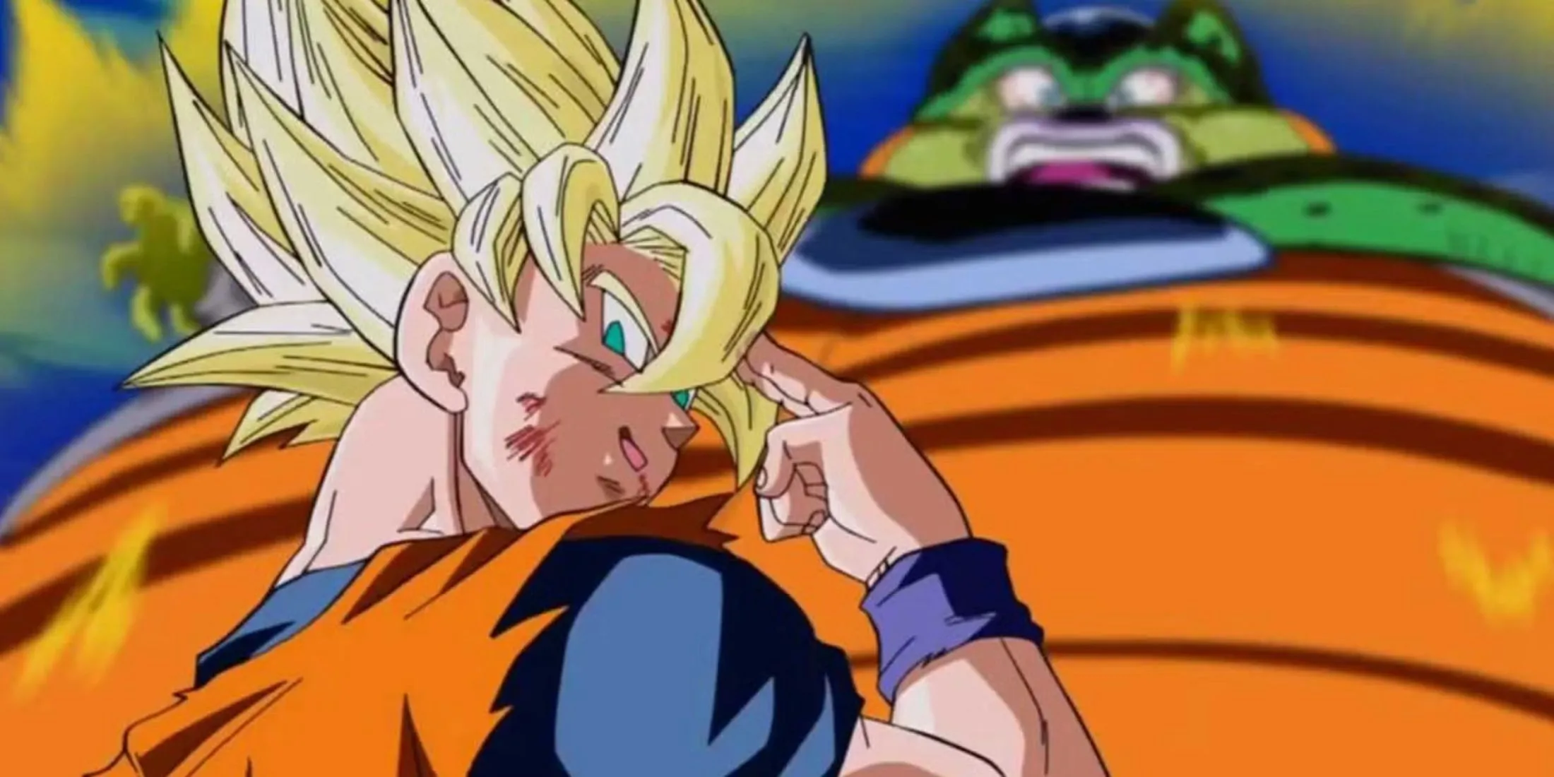 Son Goku hy sinh bản thân để cứu Gohan và Trái Đất khỏi Cell tự hủy
