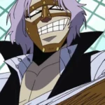 Spandam với vẻ mặt hèn hạ và nụ cười đáng ghét trong One Piece