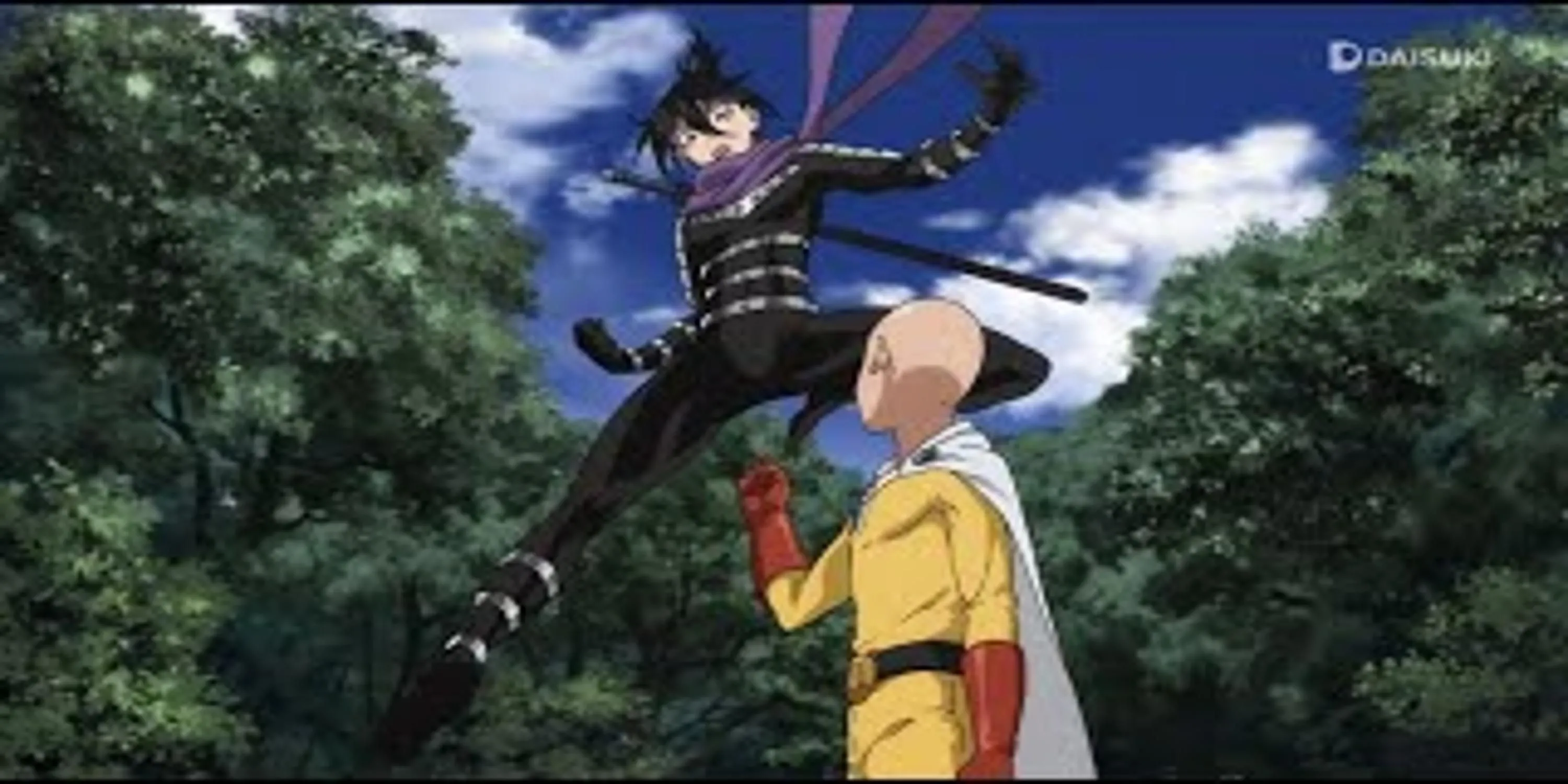Speed-o'-Sound Sonic bị Saitama vô tình đấm trúng chỗ hiểm trong One Punch Man