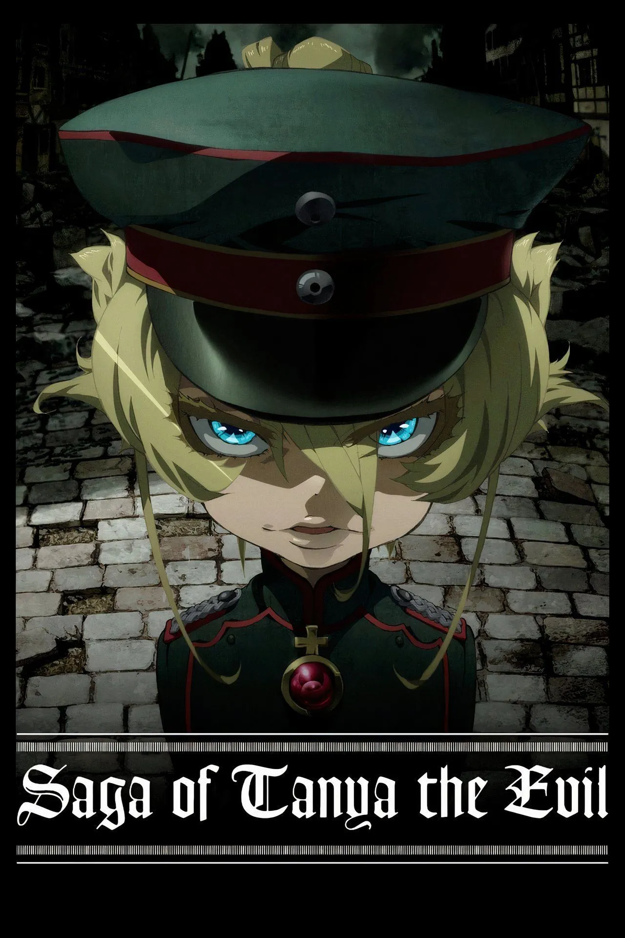 Tanya Degurechaff với súng trường ma thuật trong Saga of Tanya the Evil