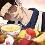 Tatsu, cựu yakuza Bất Tử Rồng, trong trang phục nội trợ trong anime Cực Đạo Nội Trợ
