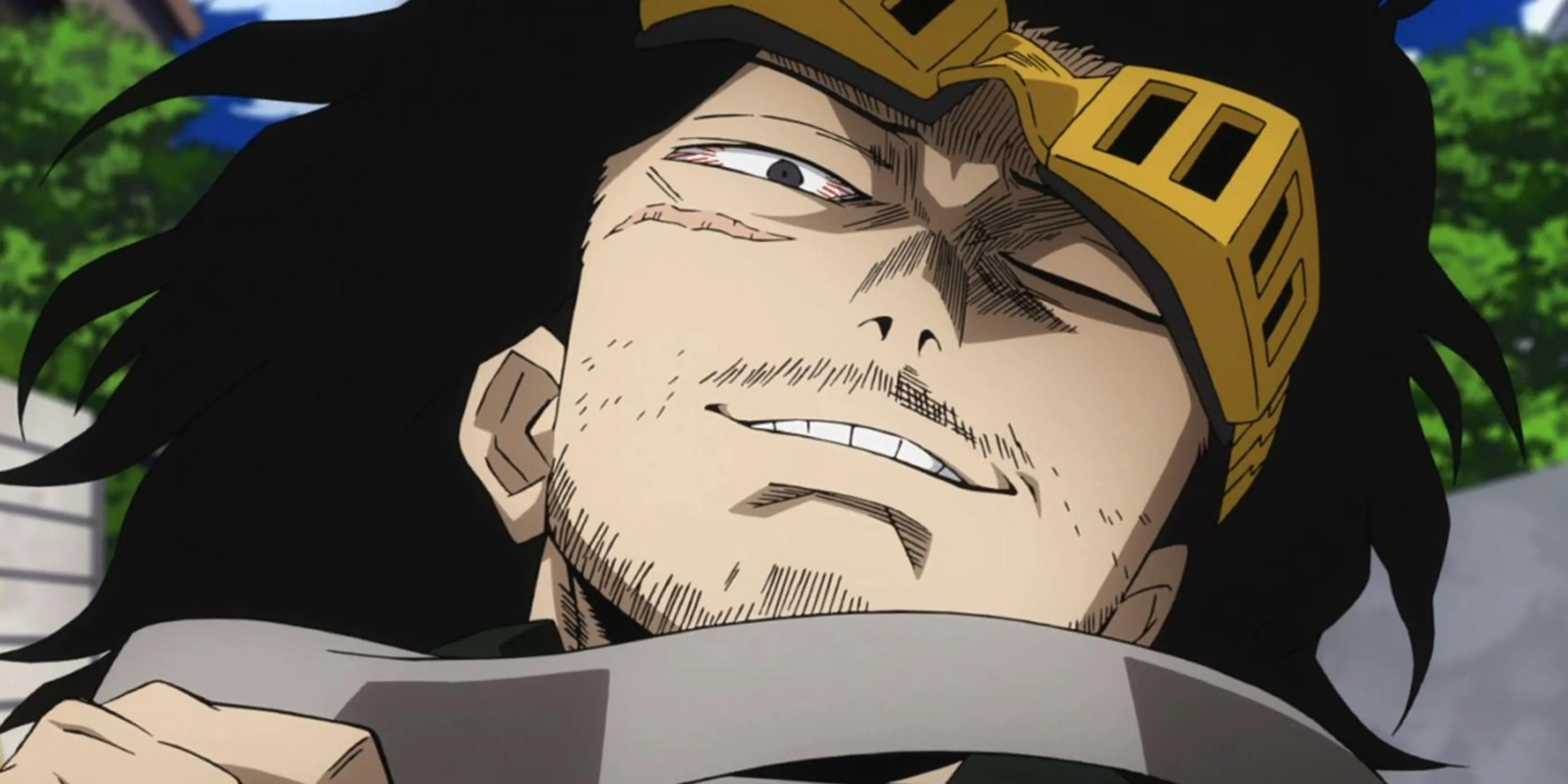 Thầy giáo Shota Aizawa (Eraser Head) sử dụng Quirk Erasure