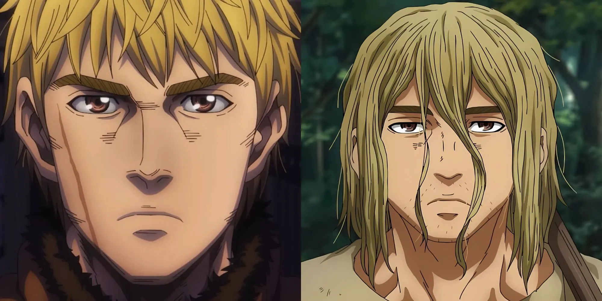 Thorfinn và những chiến binh Viking trong cảnh anime Vinland Saga