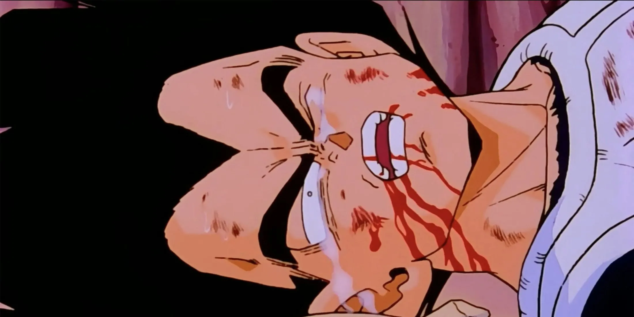 Vegeta hấp hối trăn trối với Goku về Frieza trên hành tinh Namek