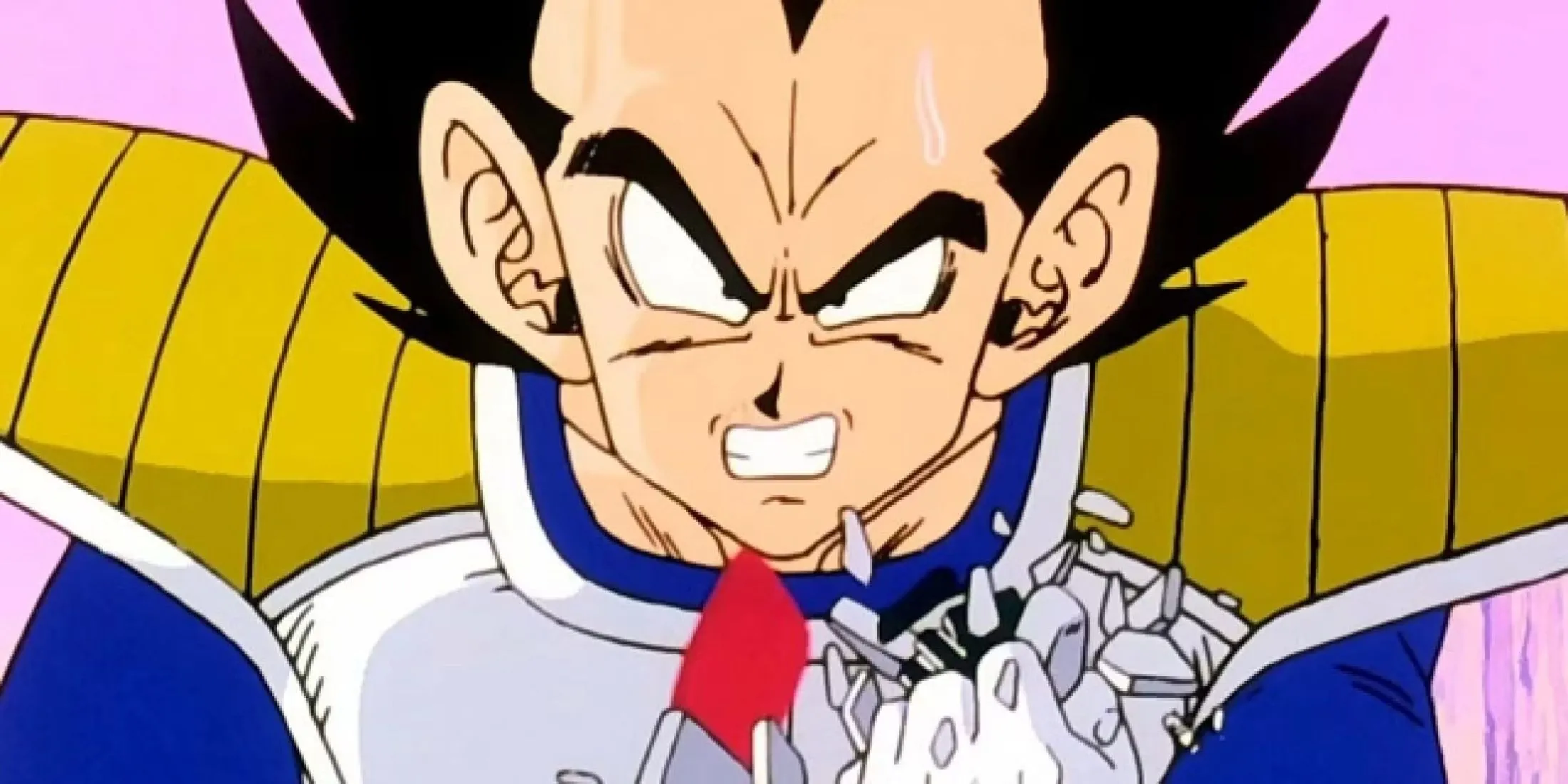 Vegeta kinh ngạc trước sức mạnh của Goku trong Arc Saiyan