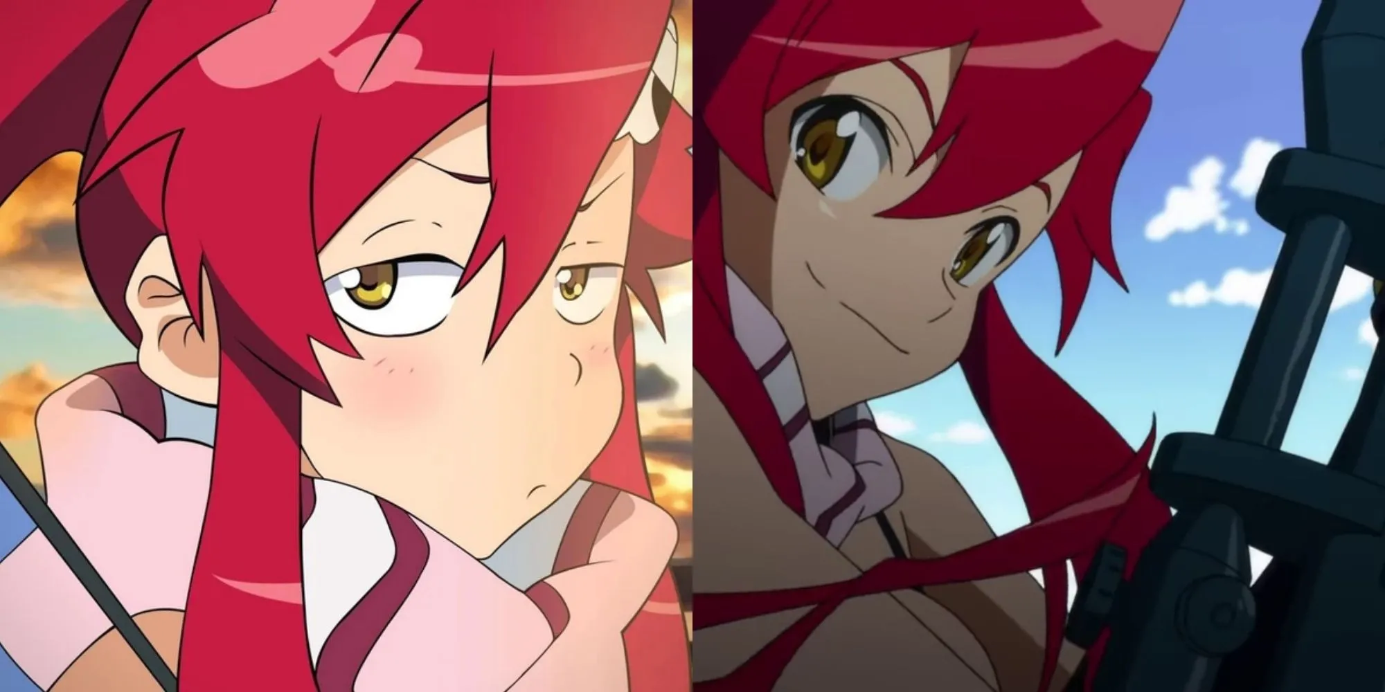 Yoko Littner ngắm bắn trong Tengen Toppa Gurren Lagann