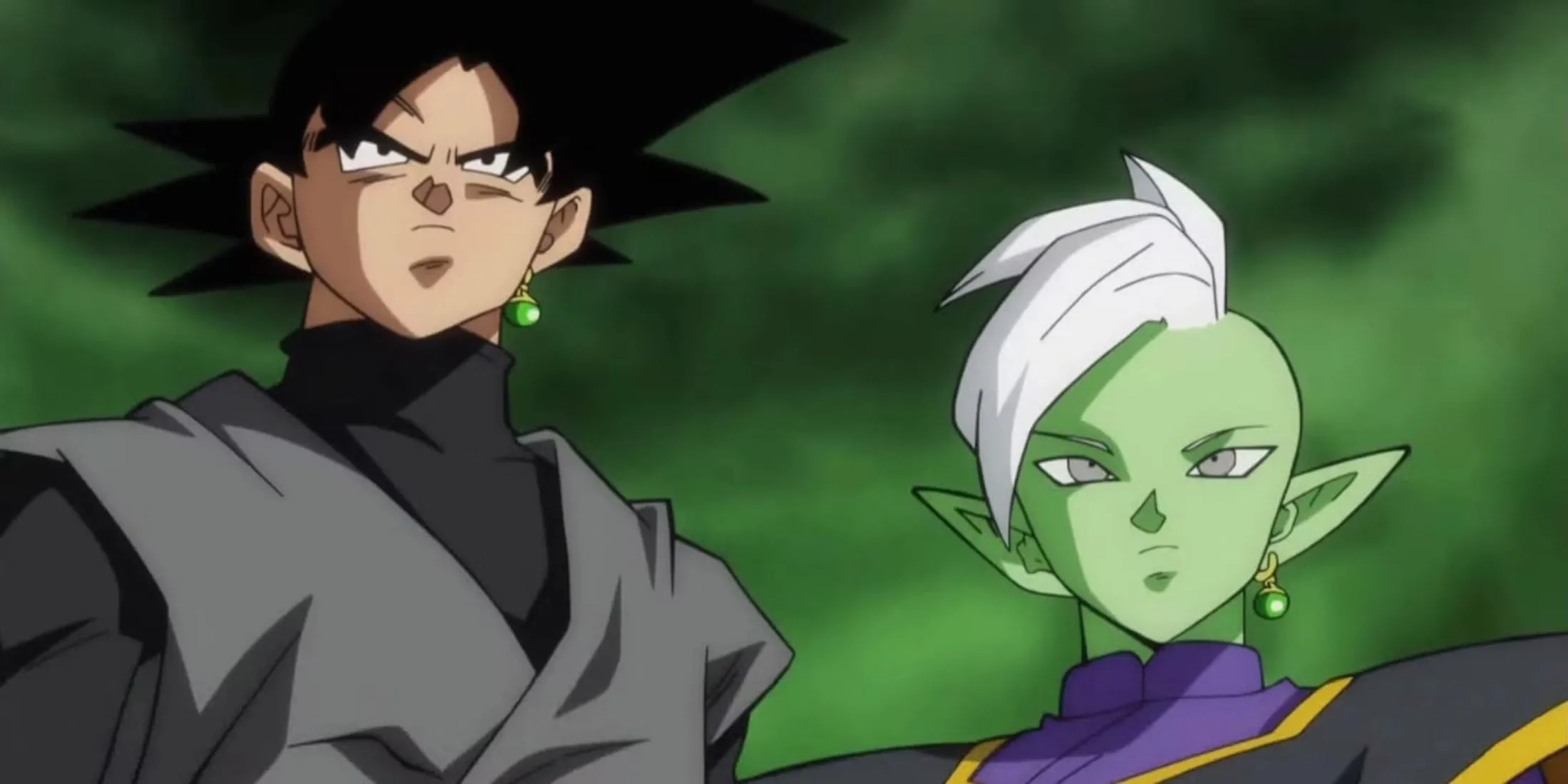 Zamasu và Goku Black trong Arc Trunks Tương Lai của Dragon Ball Super