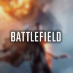Biểu tượng Battlefield trên nền mờ, chuẩn bị cho Battlefield 6 Open Beta