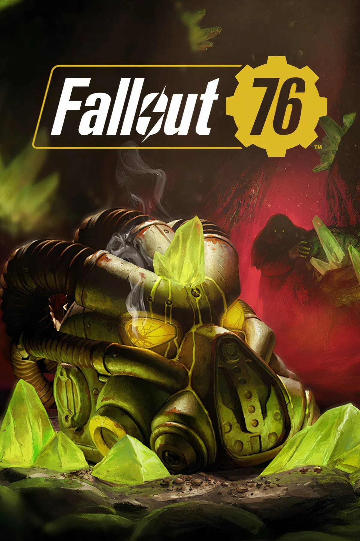 Một ghoul hóa hình người trong thế giới hậu tận thế của Fallout 76