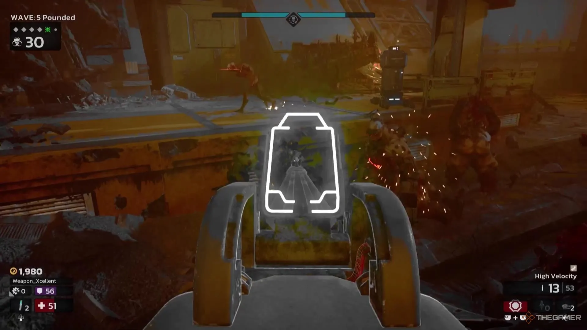 Bắn shotgun vào kẻ thù trong Killing Floor 3