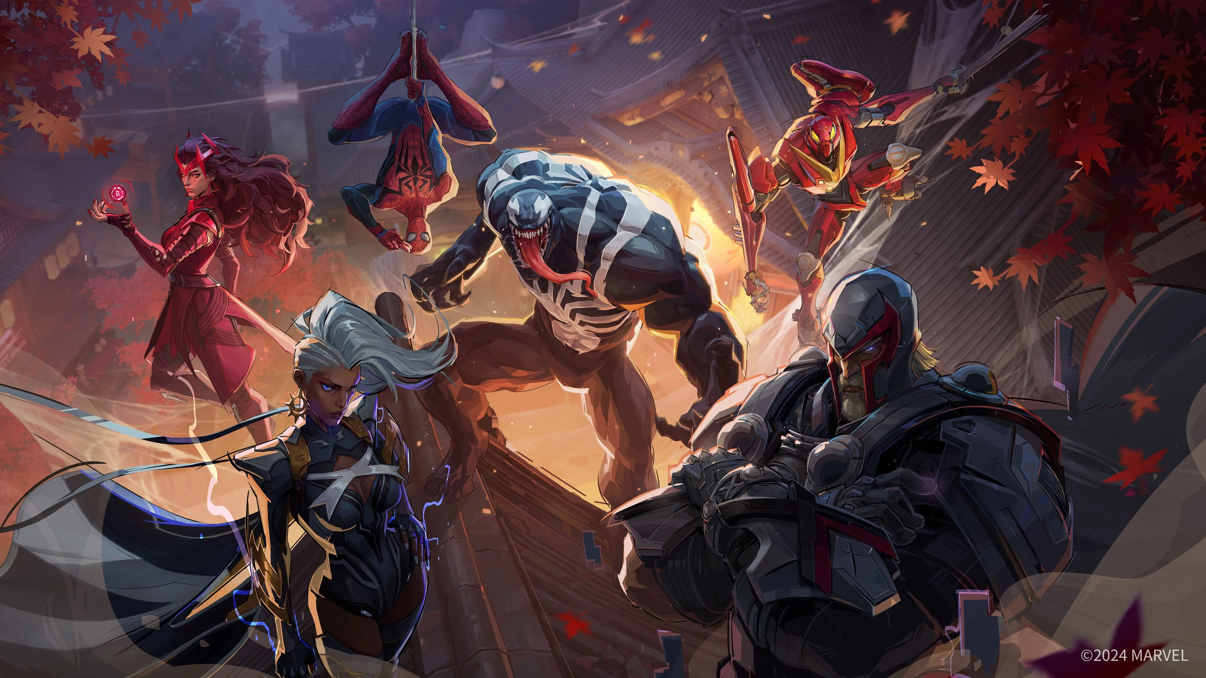 Cảnh giao tranh tổng lực trong đấu trường Marvel Rivals, nơi các Team-Up sẽ định đoạt cục diện trận đấu