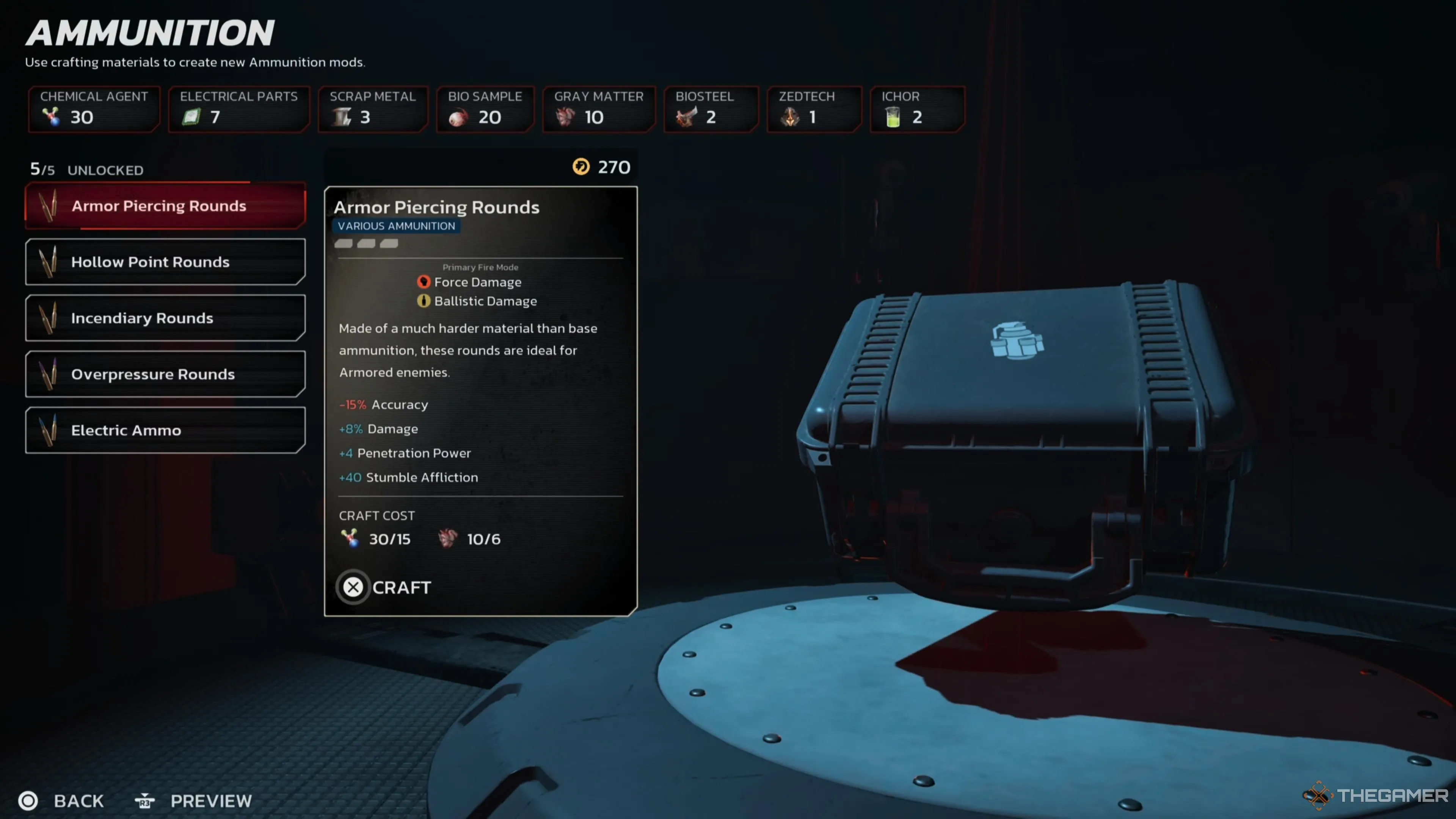 Chế độ tùy chỉnh đạn xuyên giáp cho vũ khí trong Killing Floor 3, tối ưu hóa sức mạnh hỏa lực cho chiến trường Zed.