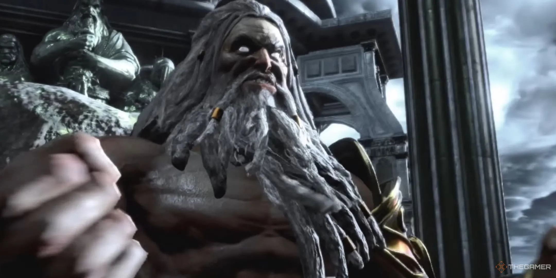 Chúa tể Olympus Zeus trong God of War 3, một hình tượng phụ huynh độc tài gây ra bi kịch cho các con của mình.