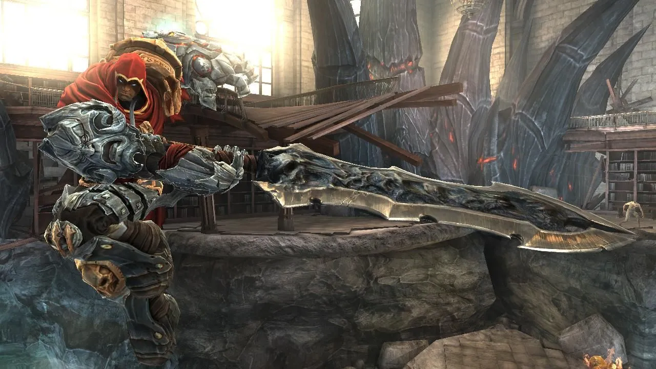 Fury trong Darksiders 3 với trang bị đặc trưng